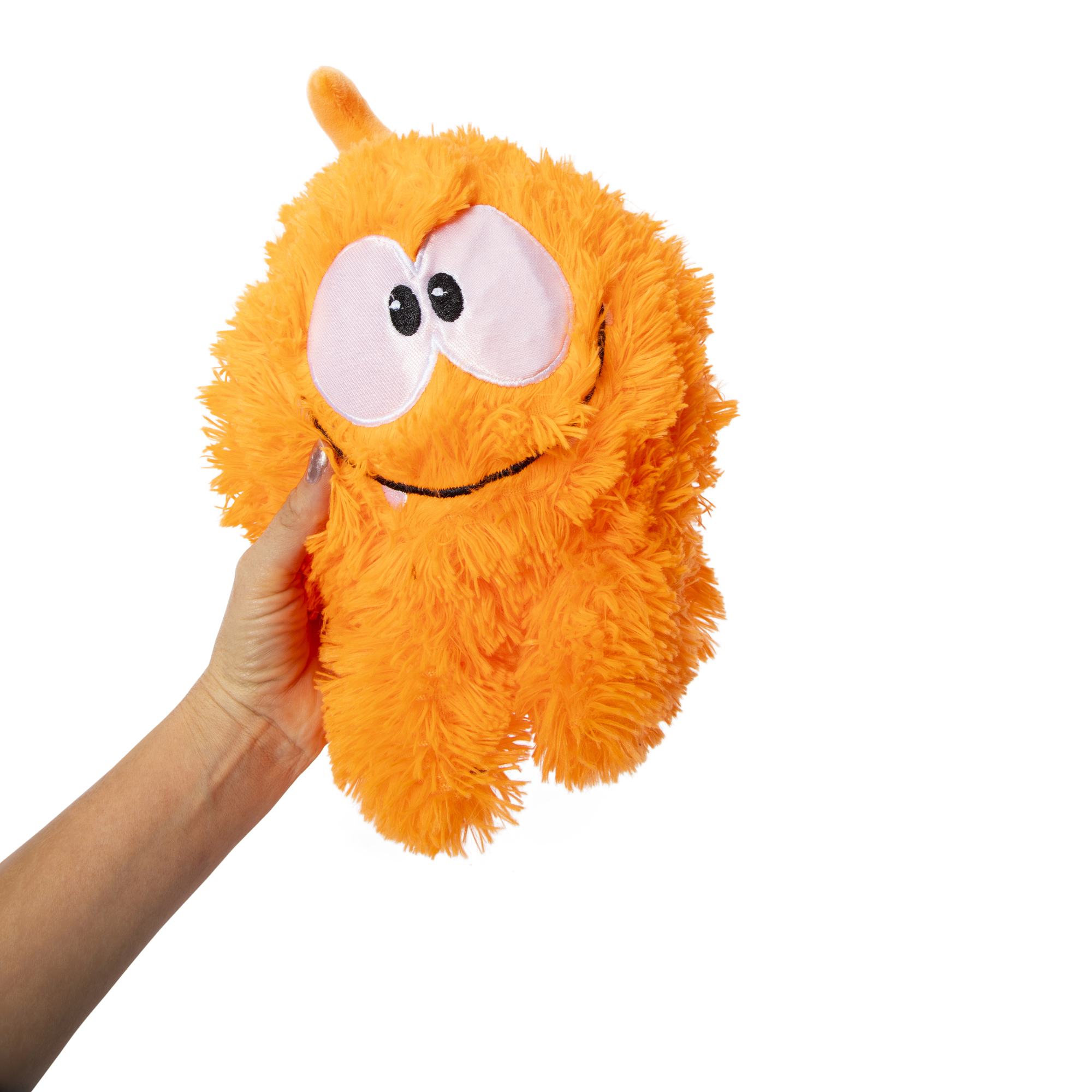 Furry Friendz Plush Ball - Orange