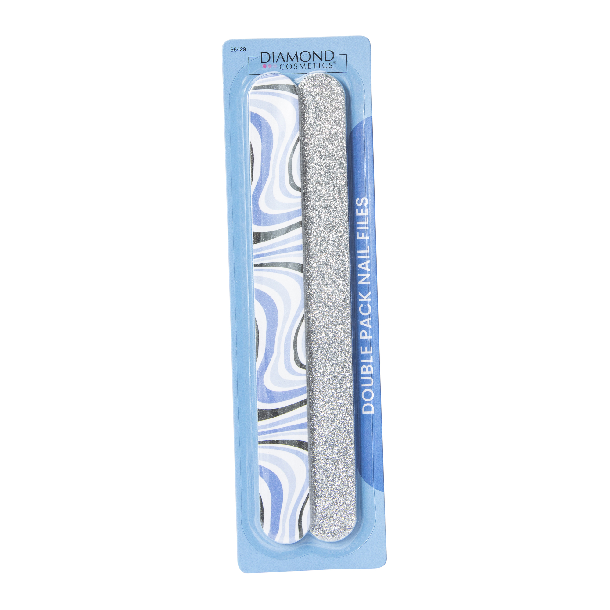 diamond cosmetics® nail files 2-count