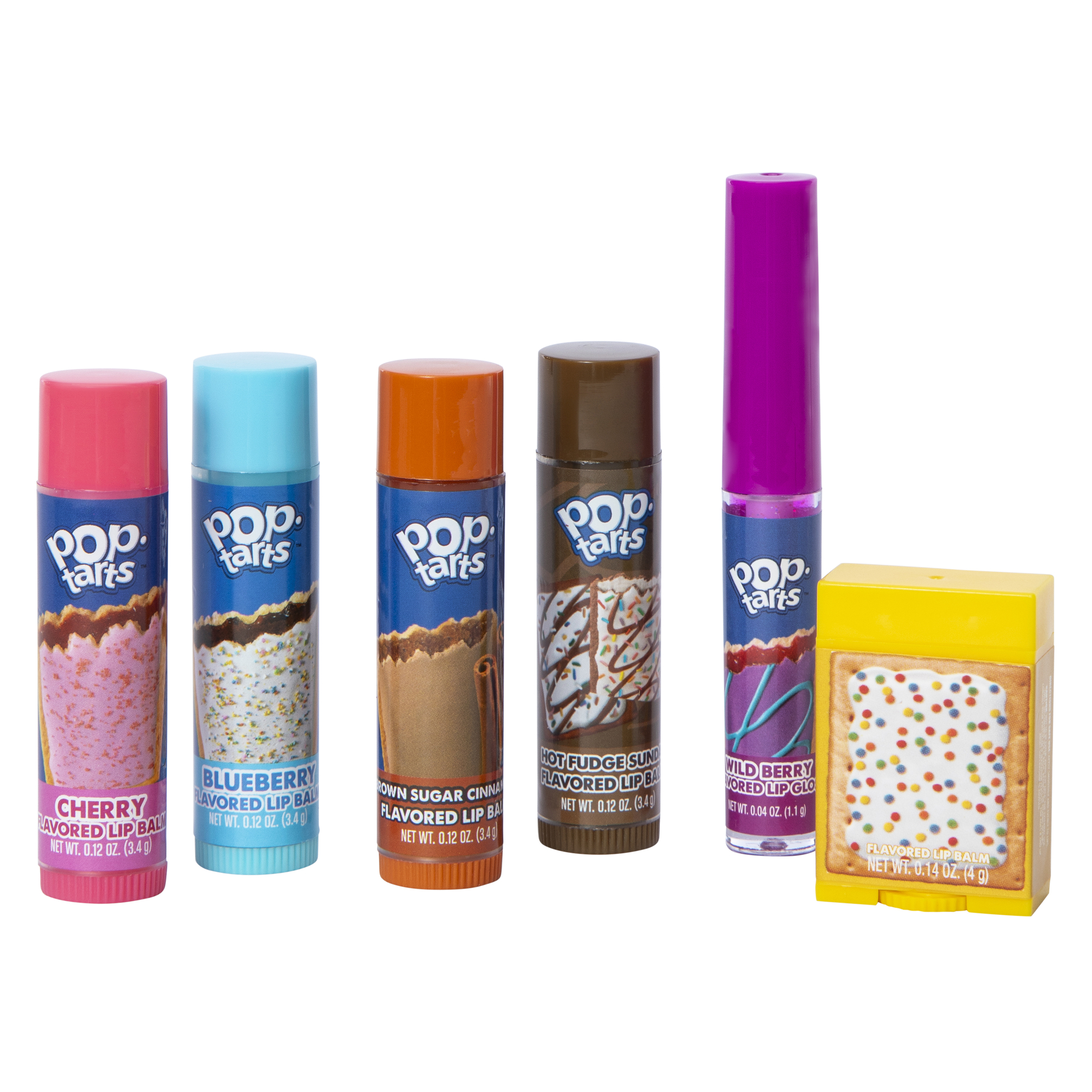 pop tarts® toasty flavored lip mix 6-piece set