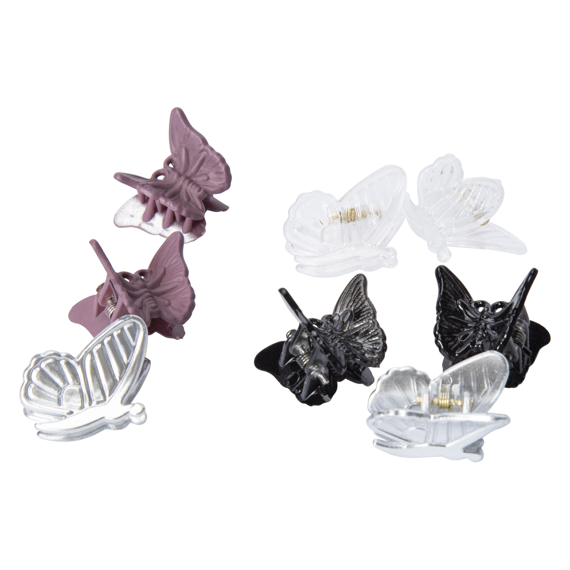 mini claw clips 8-count