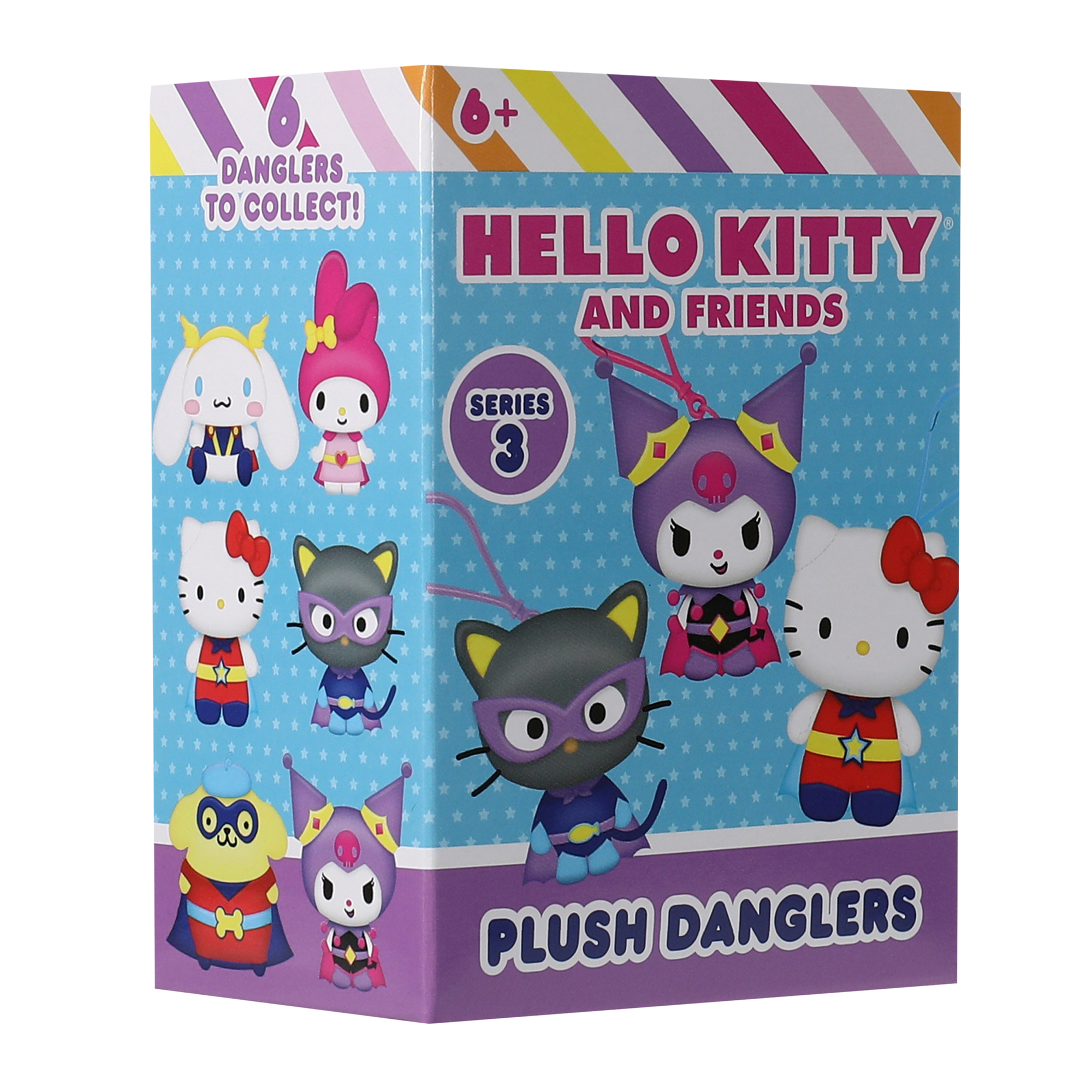 hello kitty and friends® plush danglers series 3 blind bag
