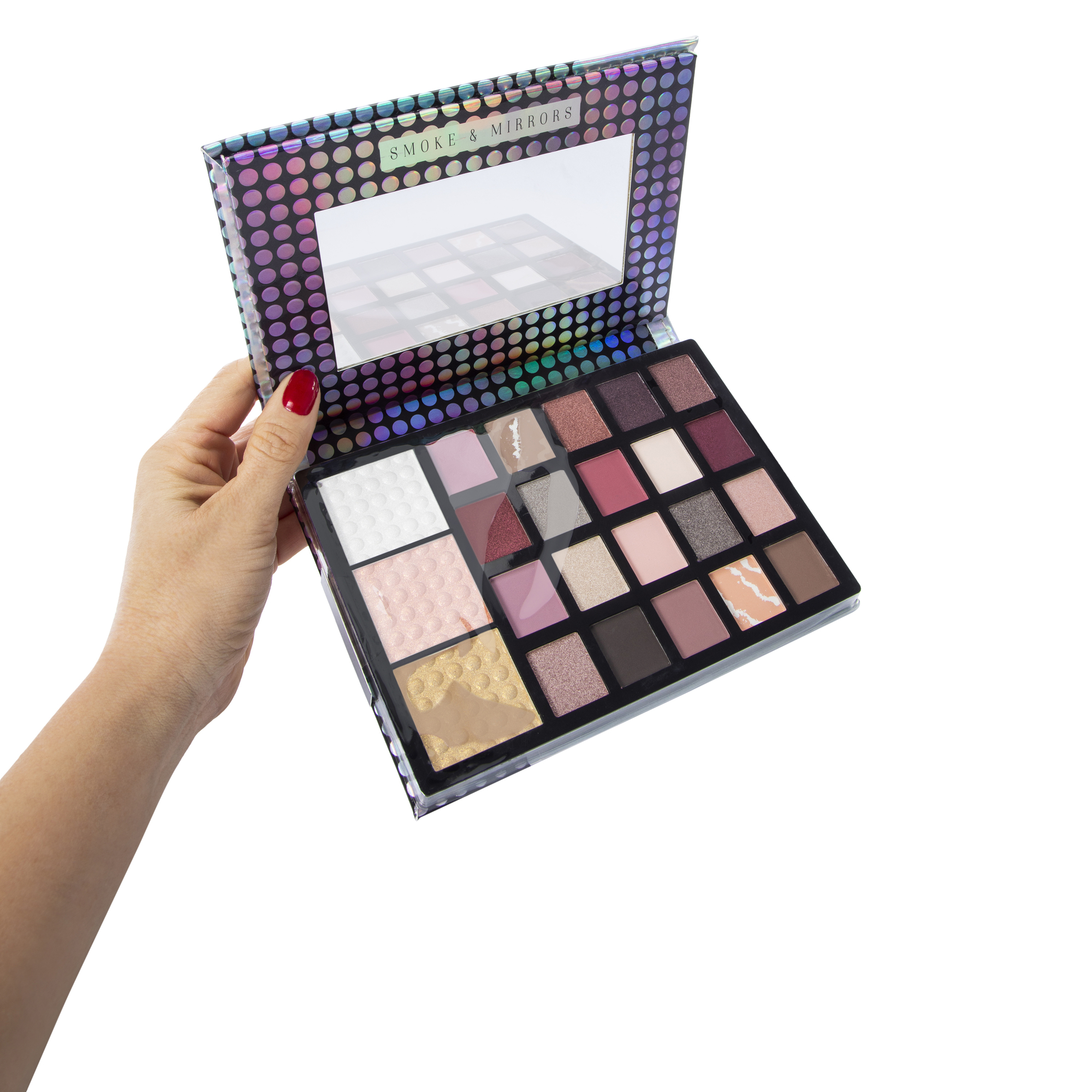 smoke & mirrors dancing queen face & eye palette 23-piece