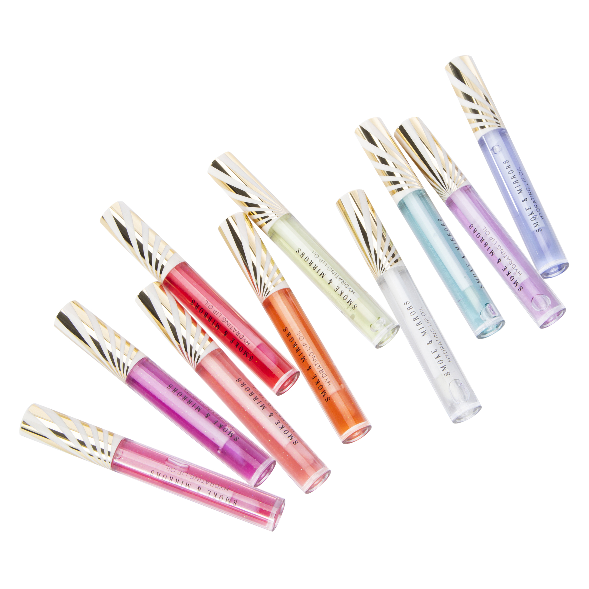 smoke & mirrors nourish & protect hydrating lip oil 10-count