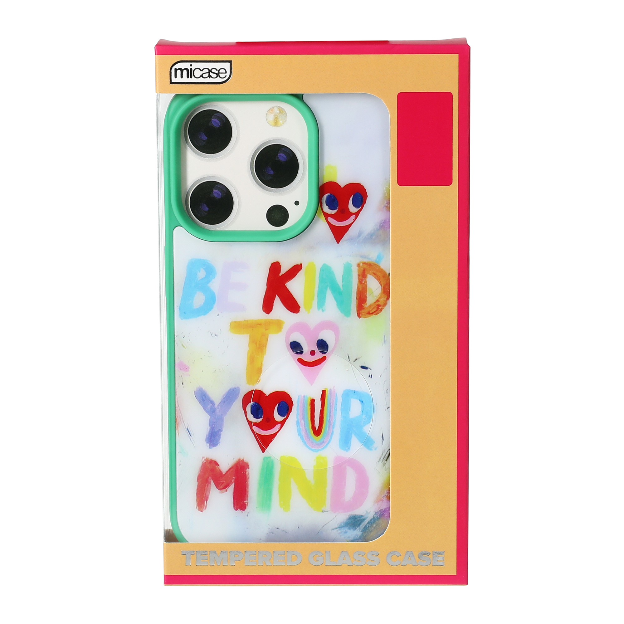 iPhone 15 Pro® tempered glass phone case