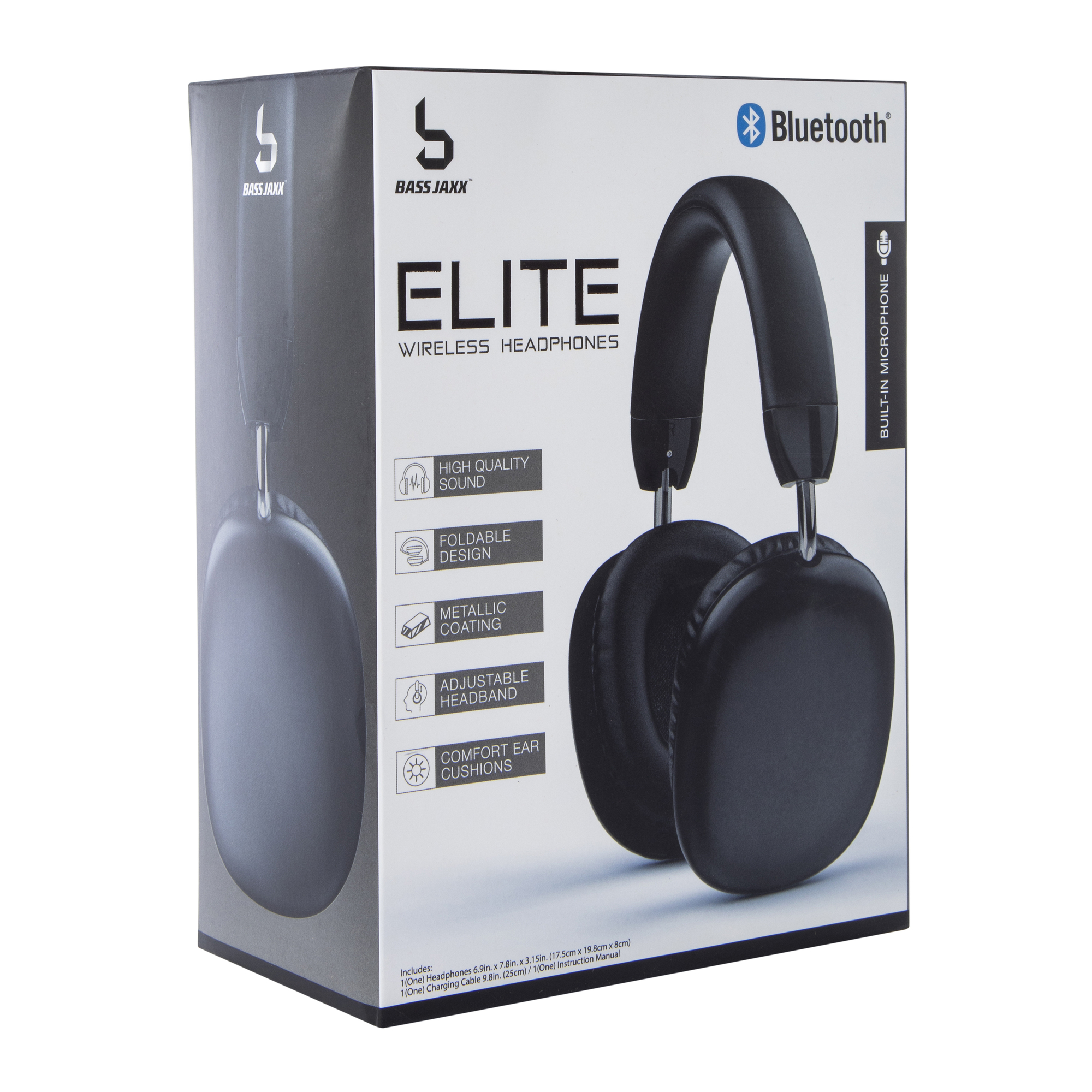 Bluetooth Elite Wireless Headphones With Mic Five Below