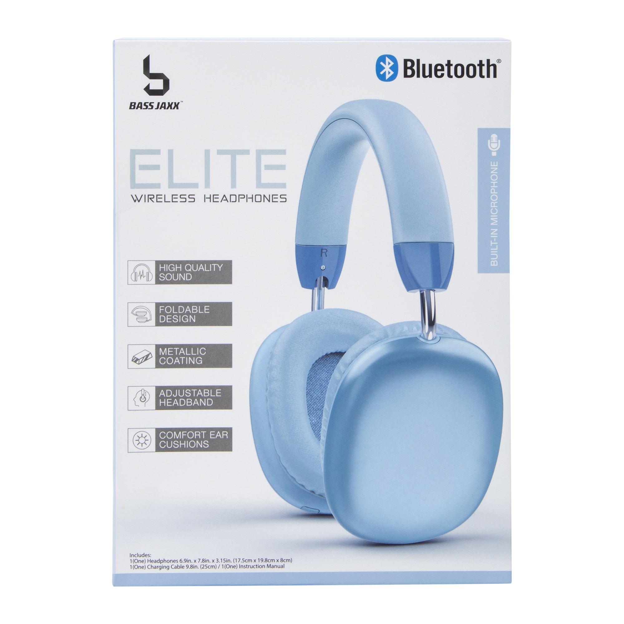 Bluetooth Elite Wireless Headphones With Mic Five Below