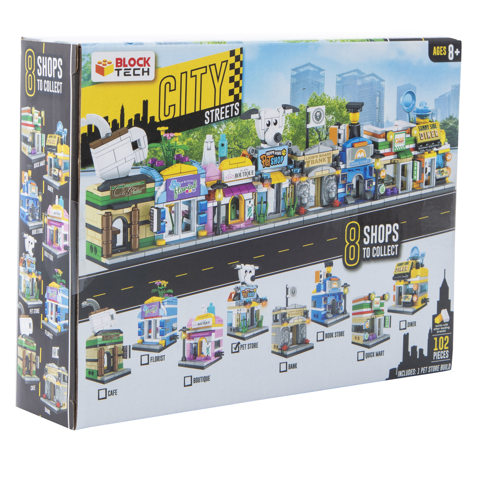 LOTOLO Set di Mini City shop Street View modelli di blocchi da costruzione,Collezione di architettura degli animali di simulazione Gioco di mattoni da costruzione (Orso Caffetteria LOTOLO Set di Mini City shop Street View modelli di blocchi da costruzione,Collezione di architettura degli animali di simulazione Gioco di mattoni da costruzione (Orso Caffetteria