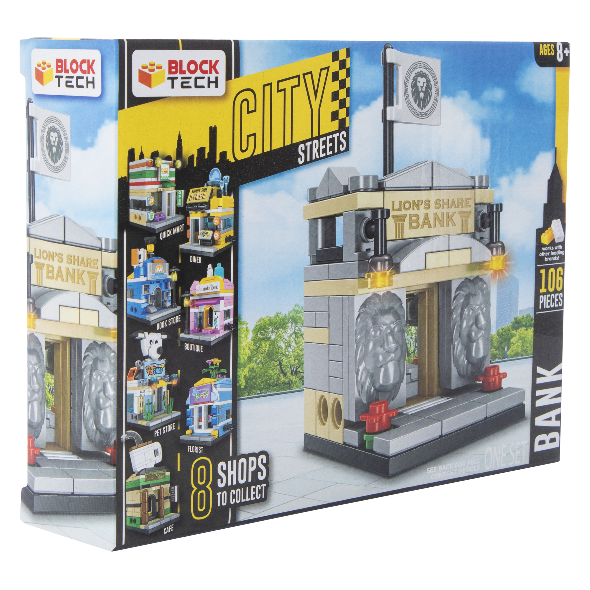 block tech® city streets build kit
