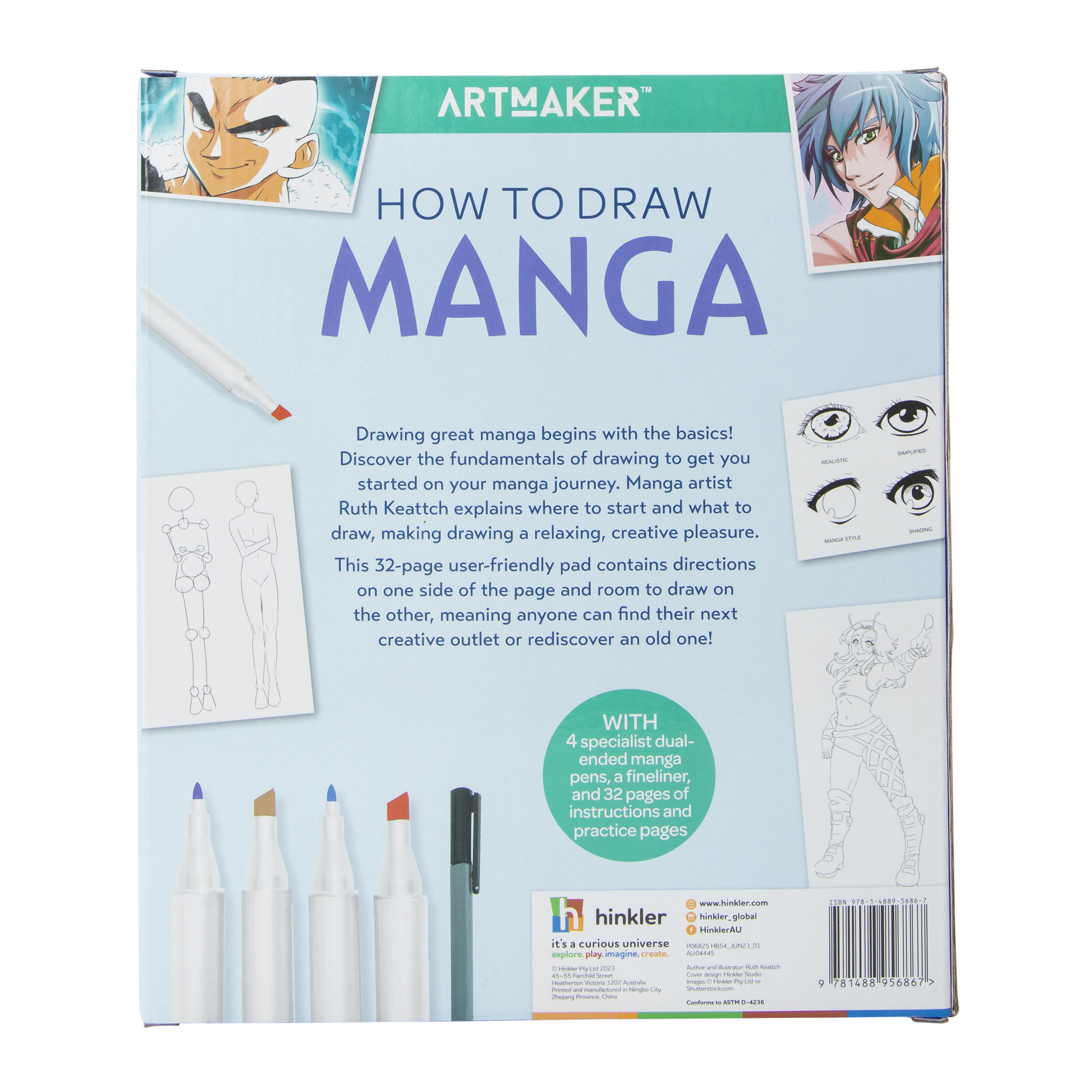artmaker™ how to draw manga set