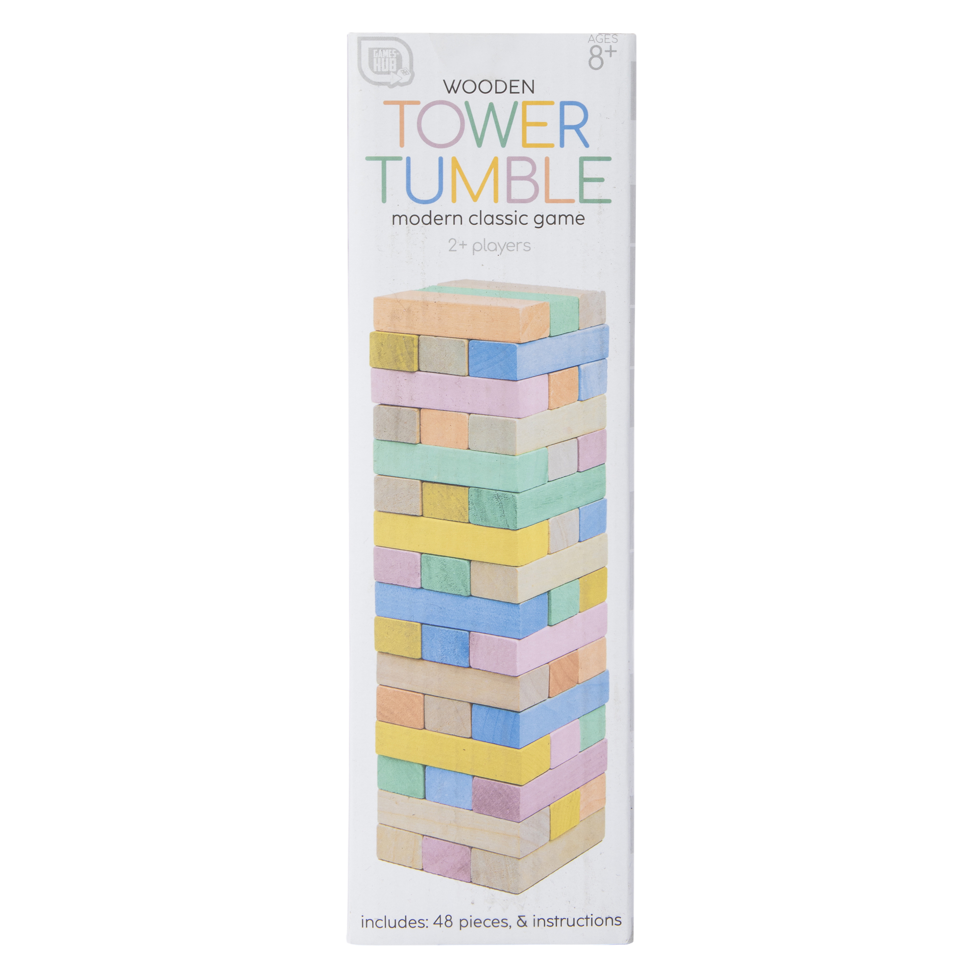 wooden tower tumble game