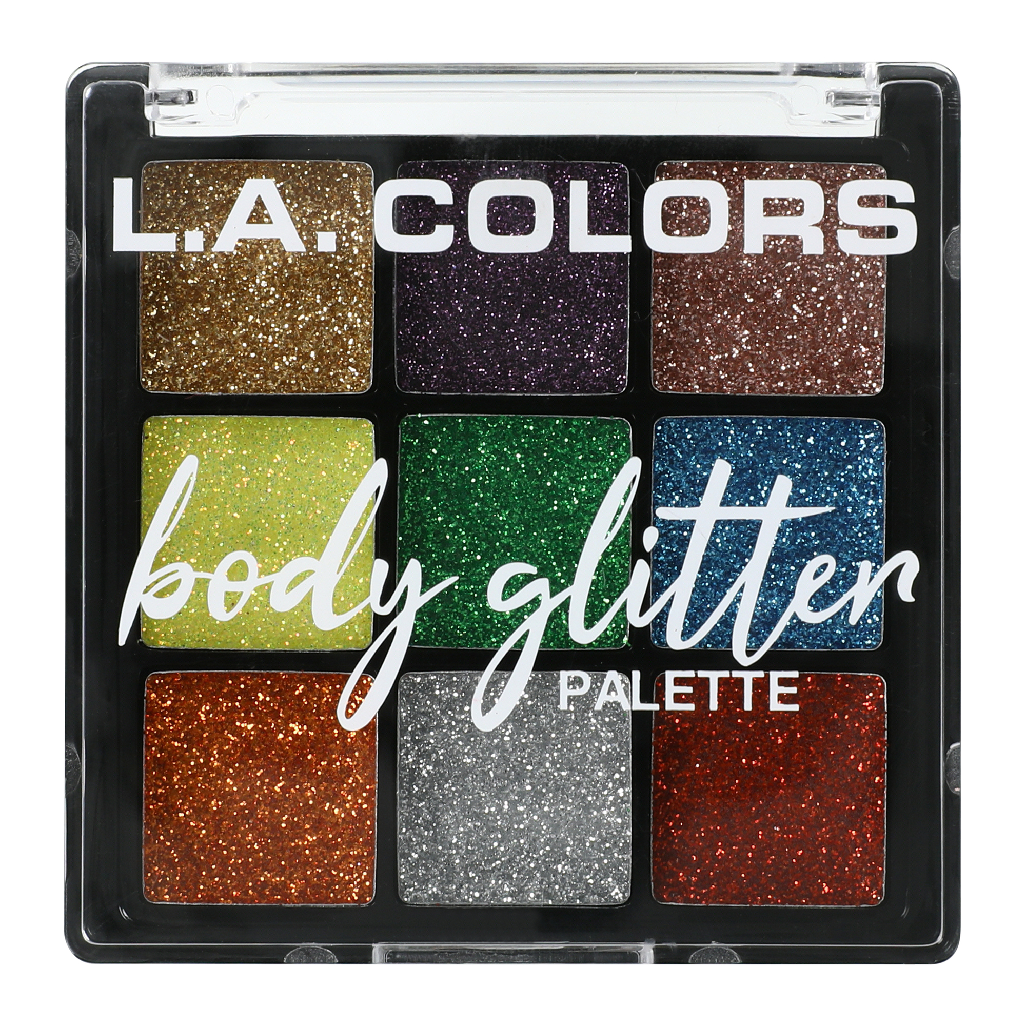 L.A. Colors® Body Glitter Palette 9-Piece - Treat Or Treat