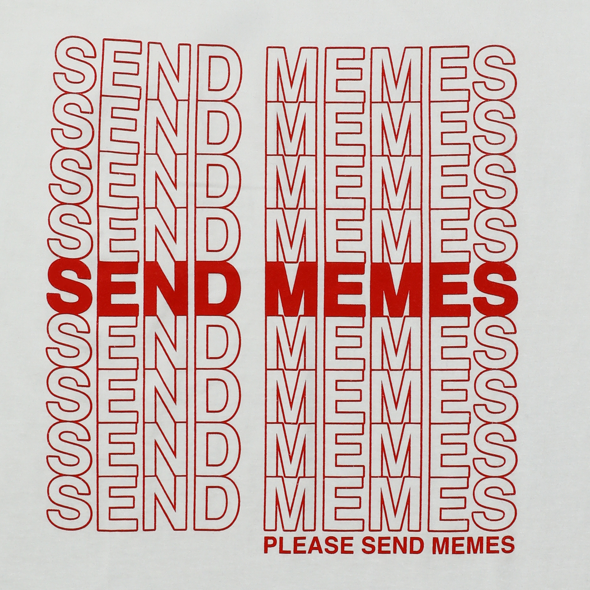 'send memes' graphic tee