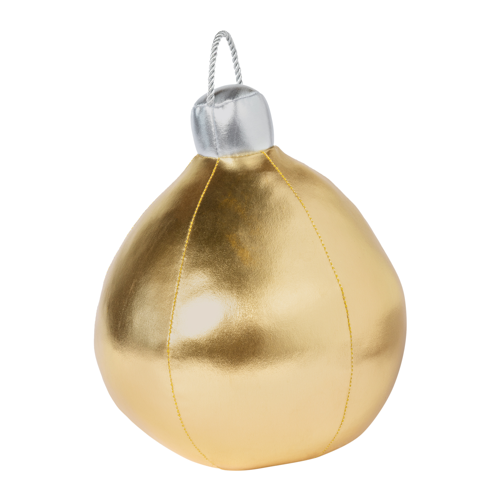 metallic christmas ornament pillow 9in Five Below