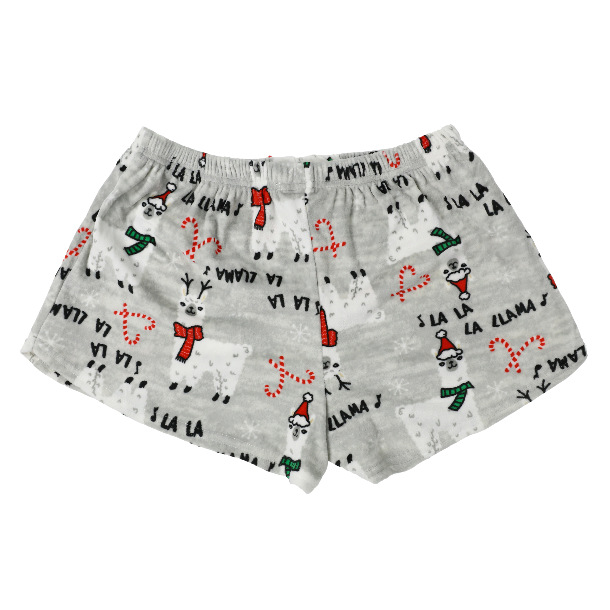 hedgehog plush holiday pajama shorts