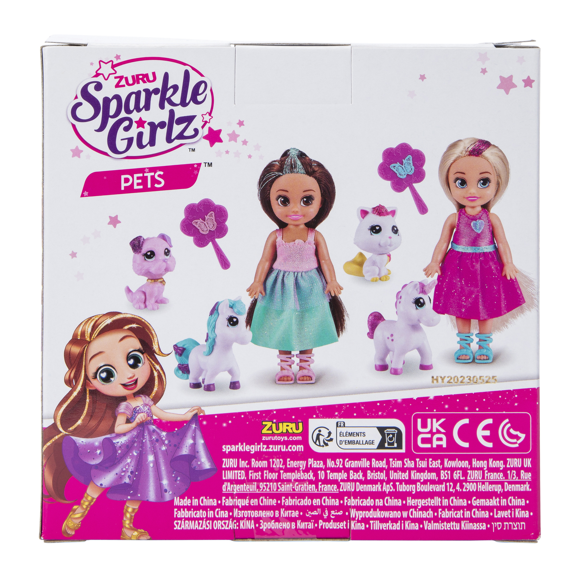 zuru sparkle girlz™ pets playset