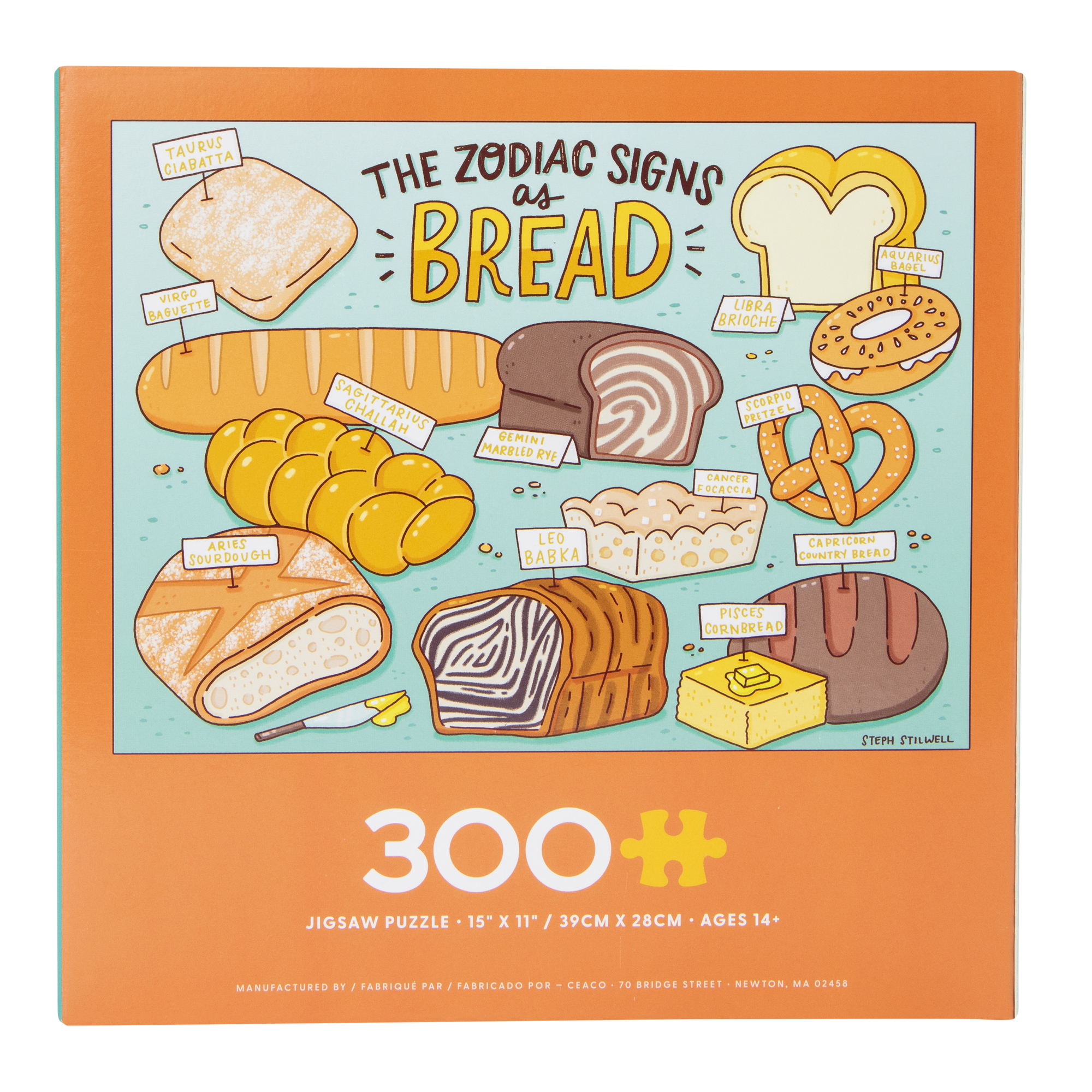 300-piece zodiac puzzle