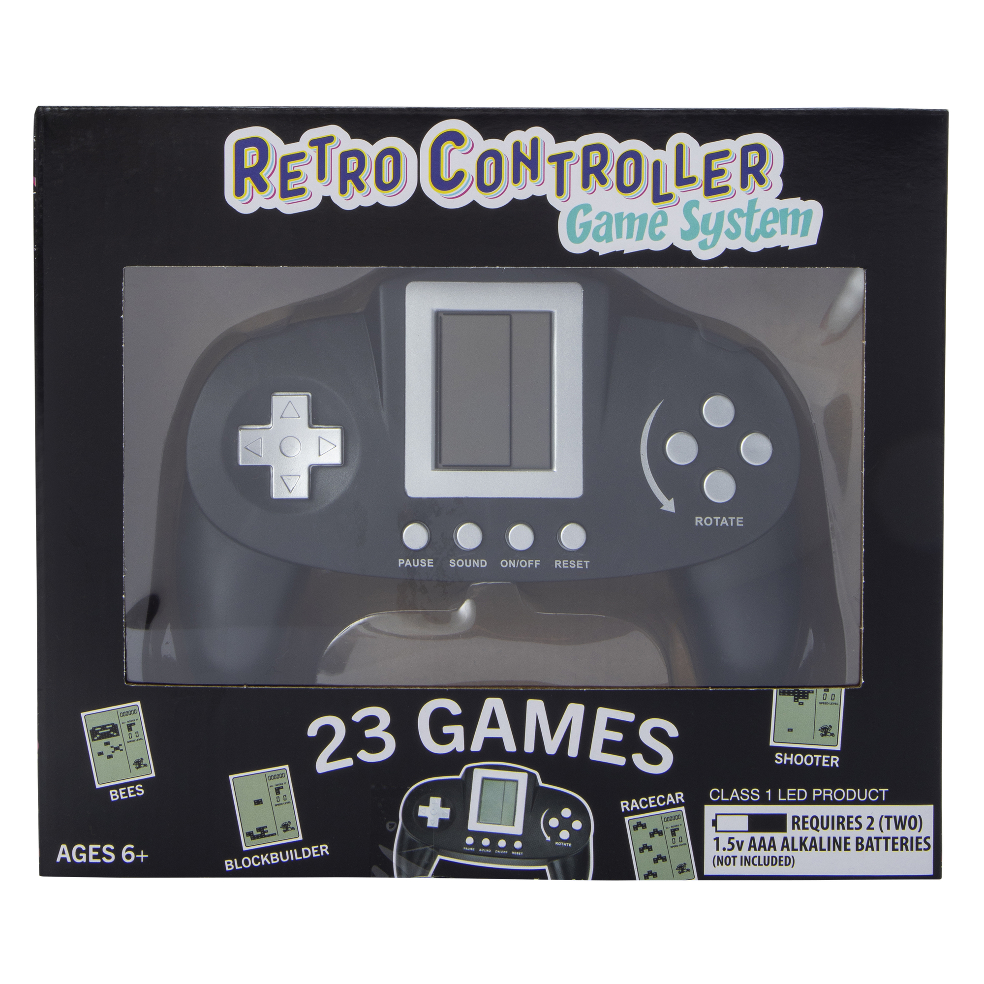 retro controller game system with 23 games Five Below