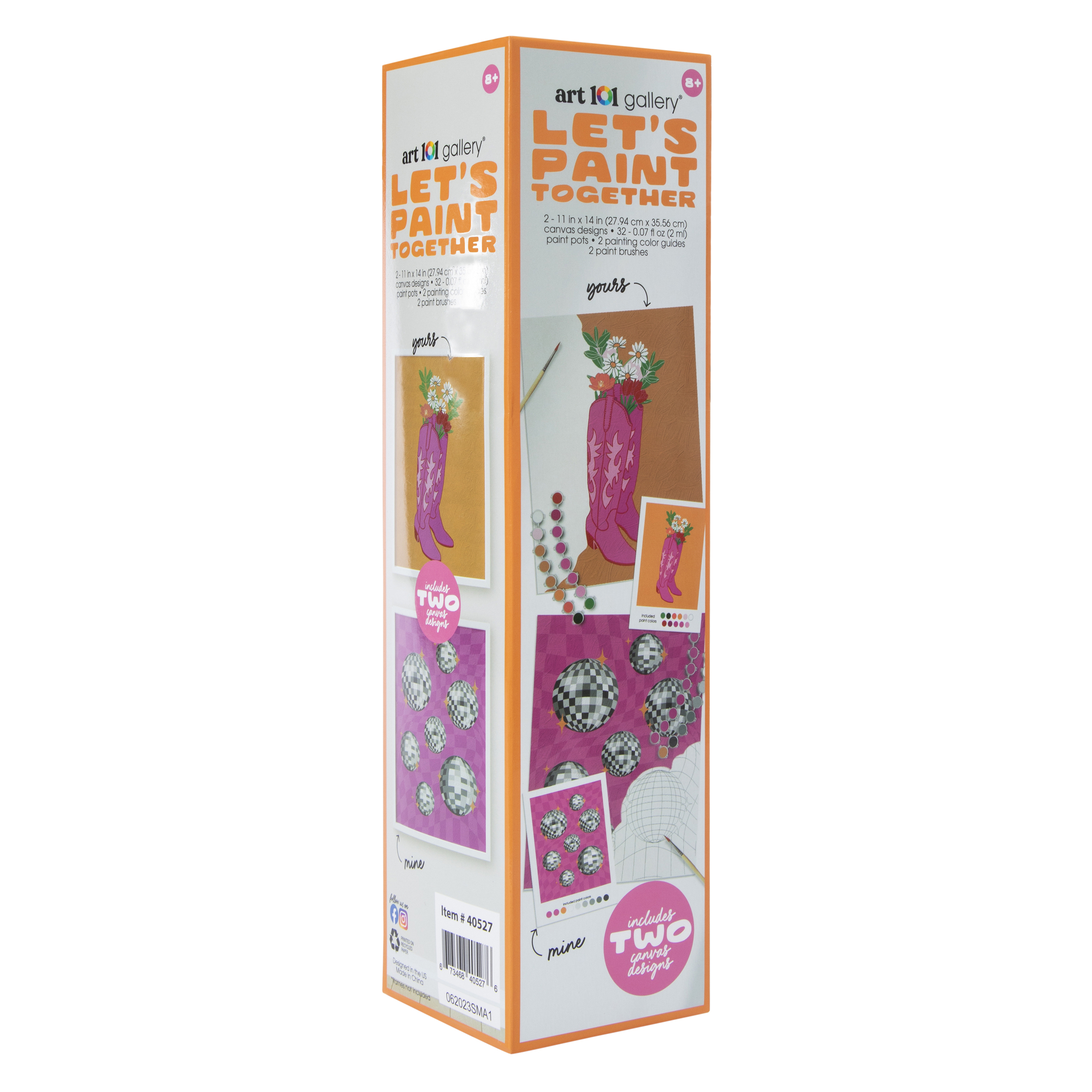 let’s paint together art kit