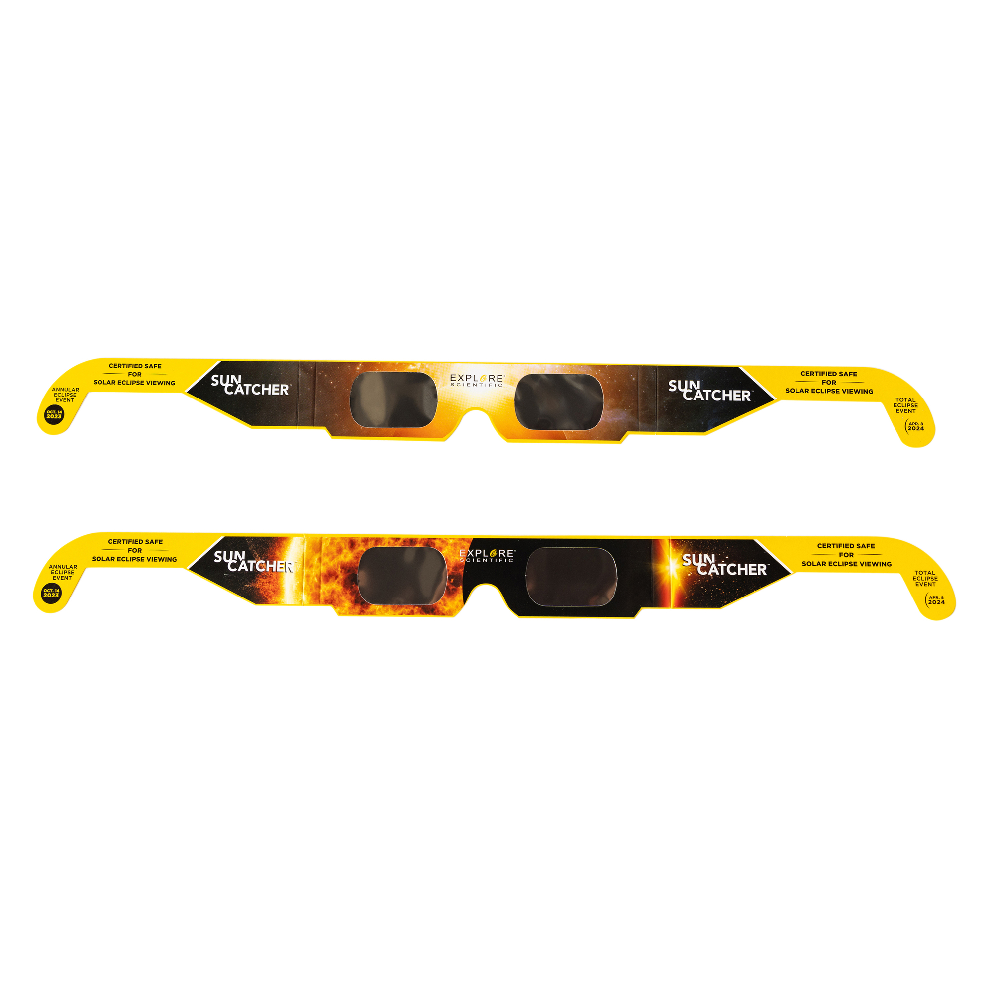 explore scientific® suncatcher™ solar eclipse viewing glasses