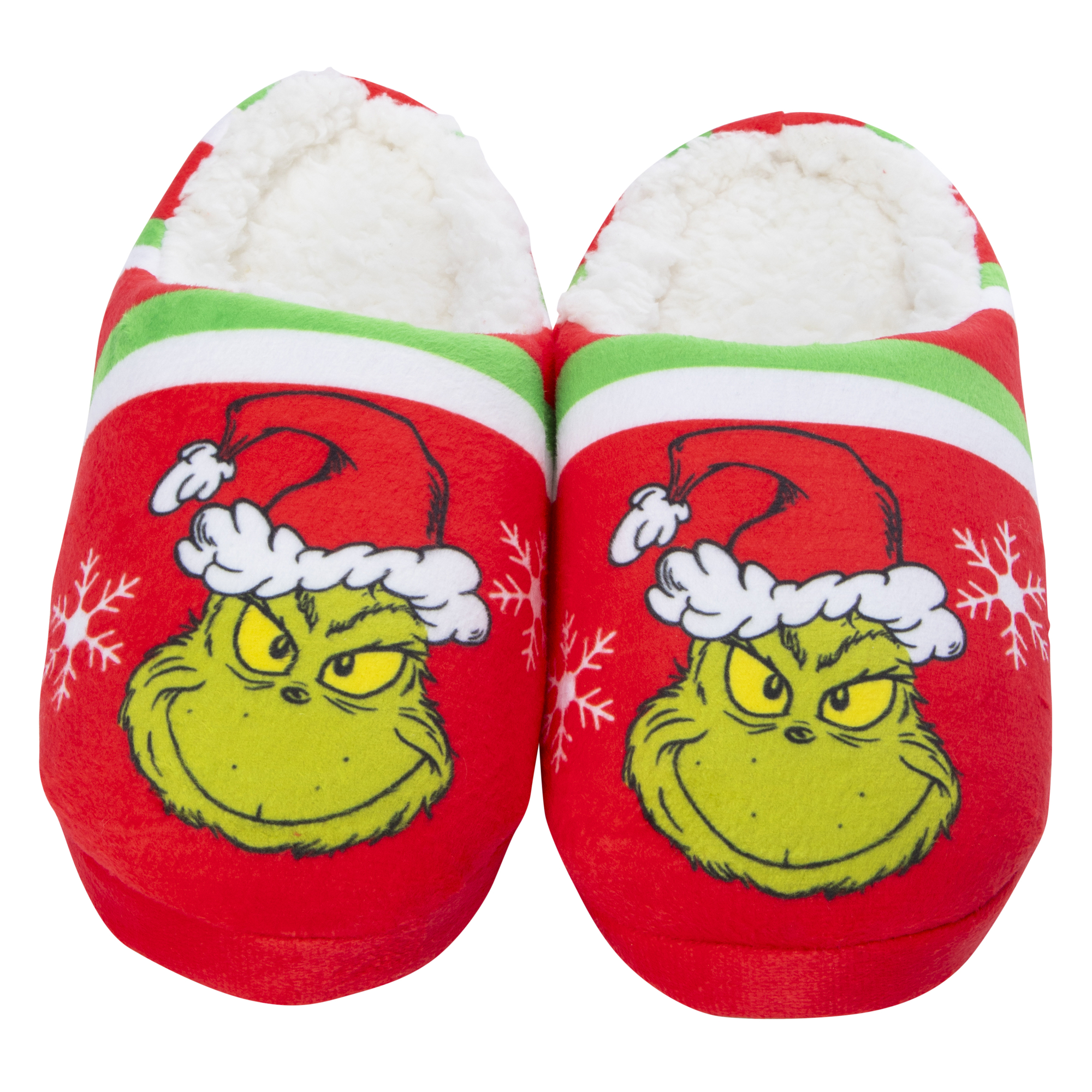 The Grinch Women's Holiday Scuff Slippers - Ivory S : Target