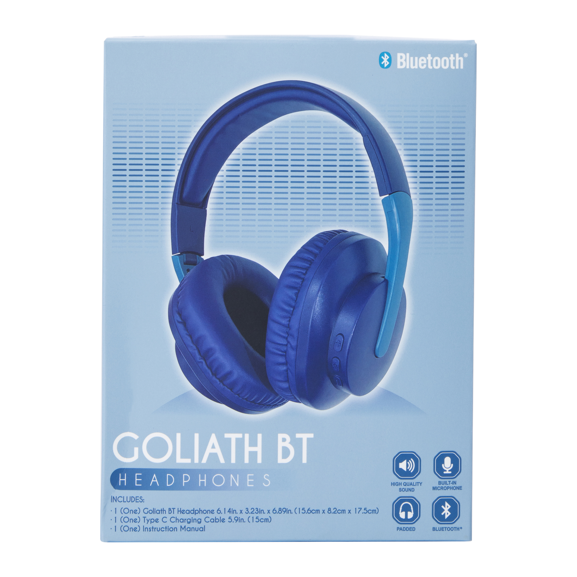 goliath bluetooth over ear headphones with mic Five Below