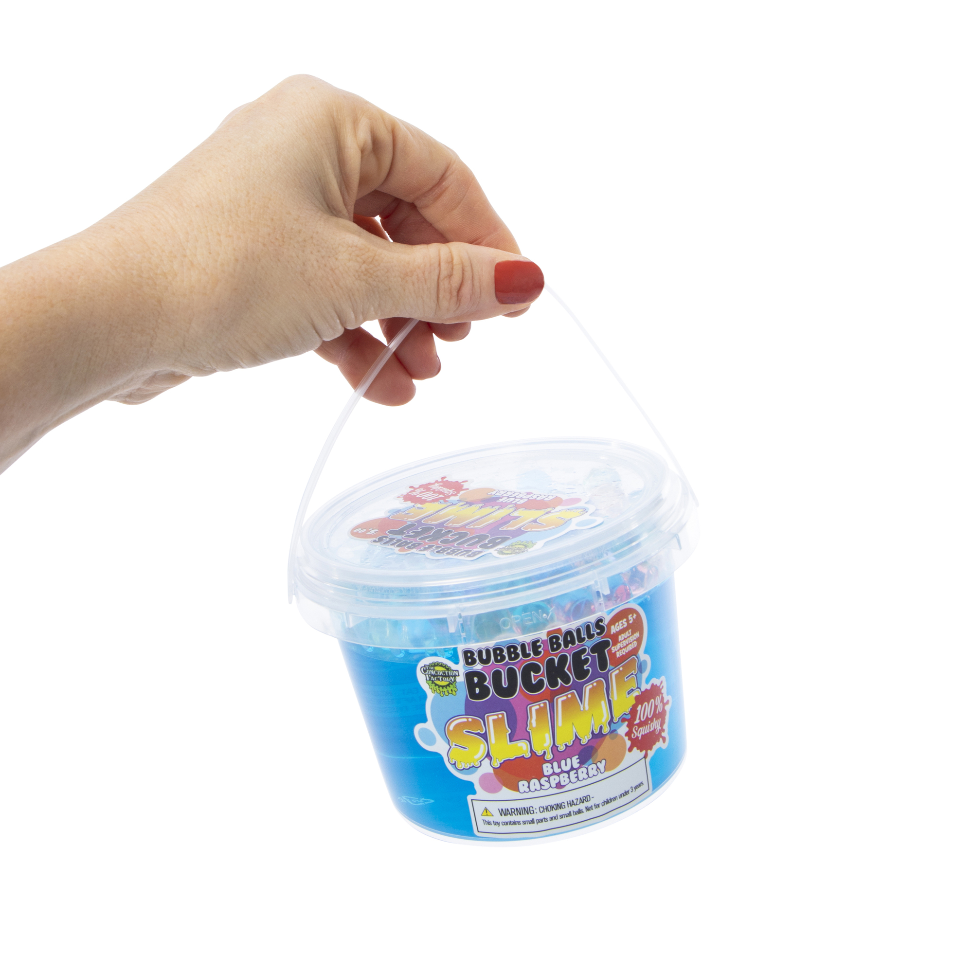 bubble balls scented bucket slime