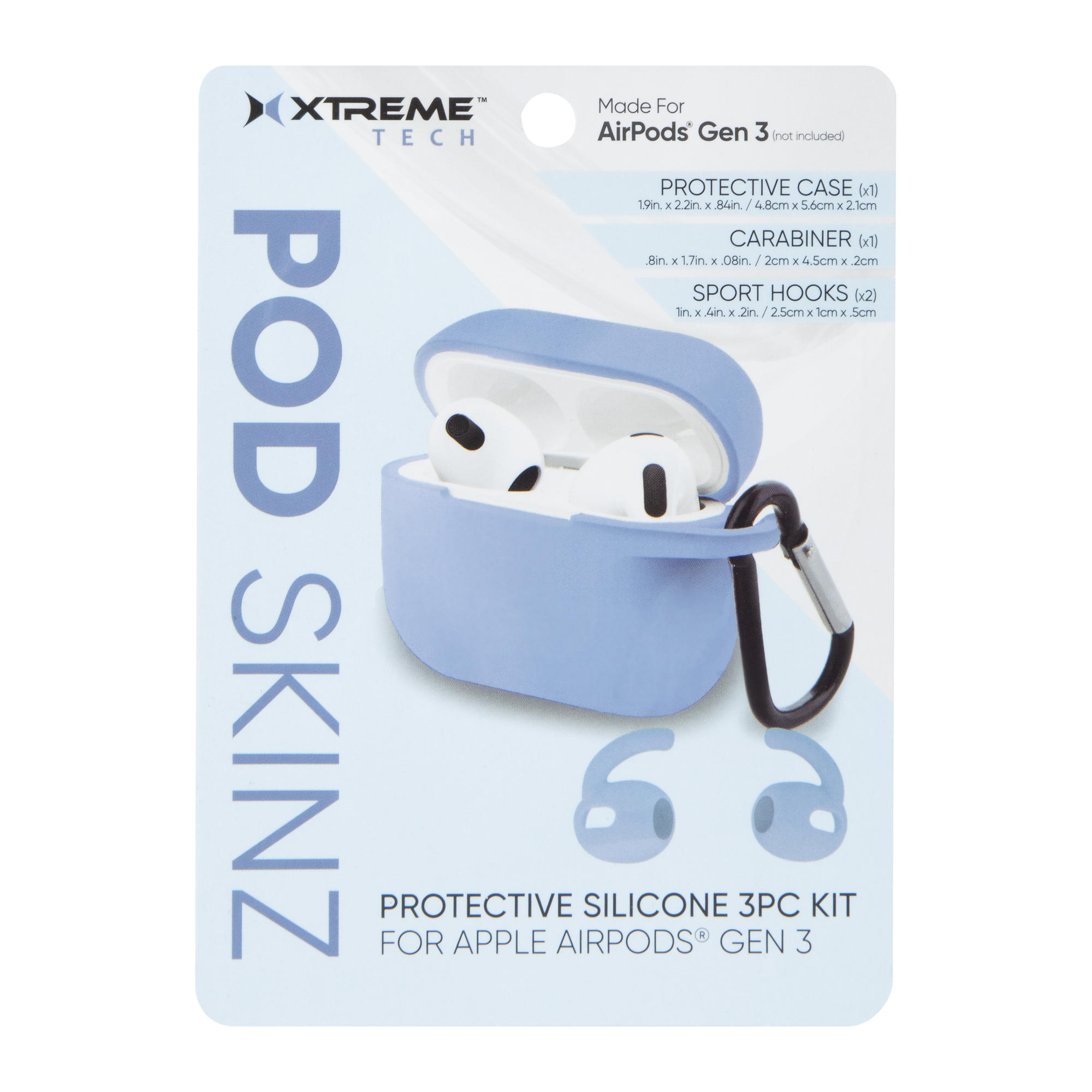silicone case & accessories for AirPods® 3-piece | Five Below