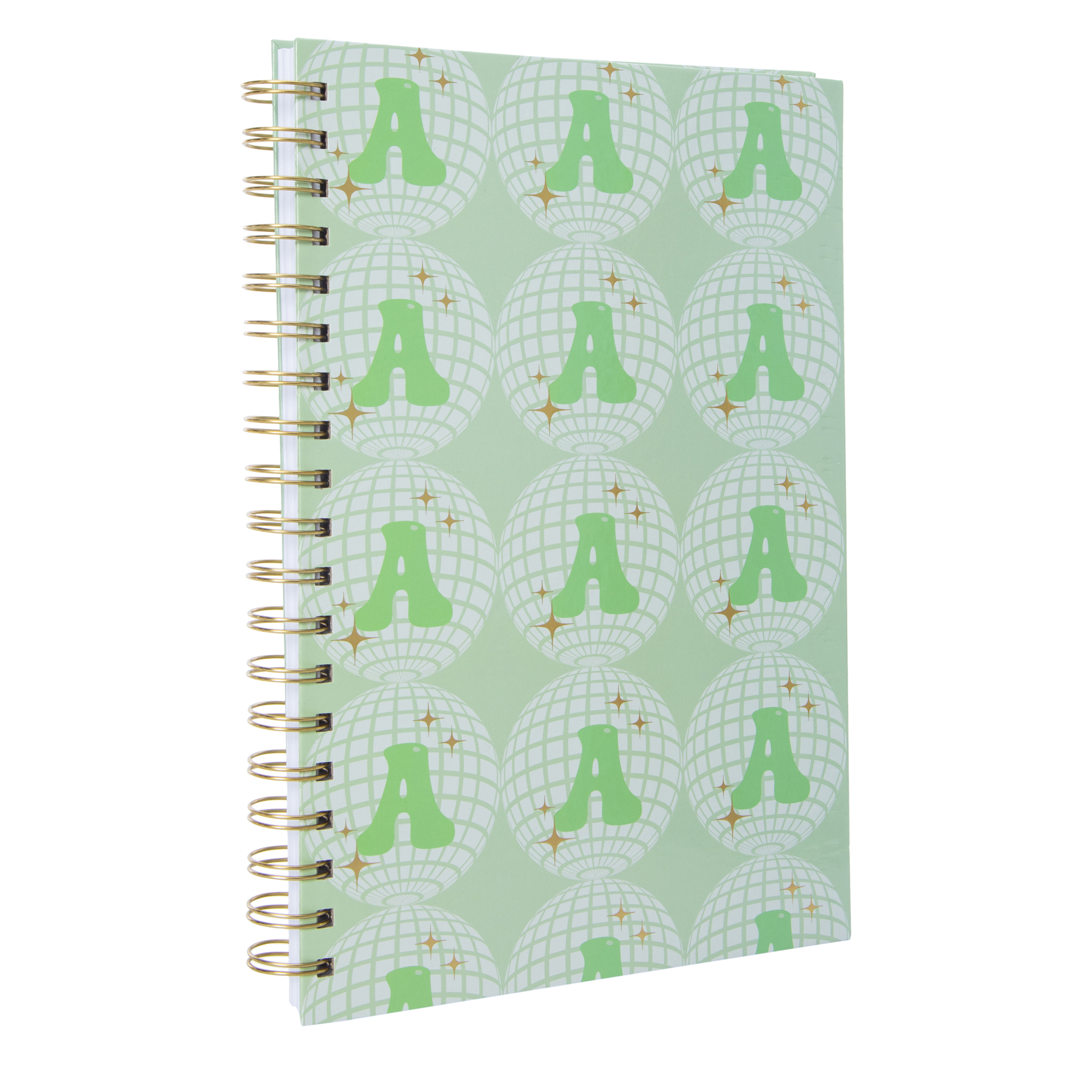 Monogram Disco Ball Journal
