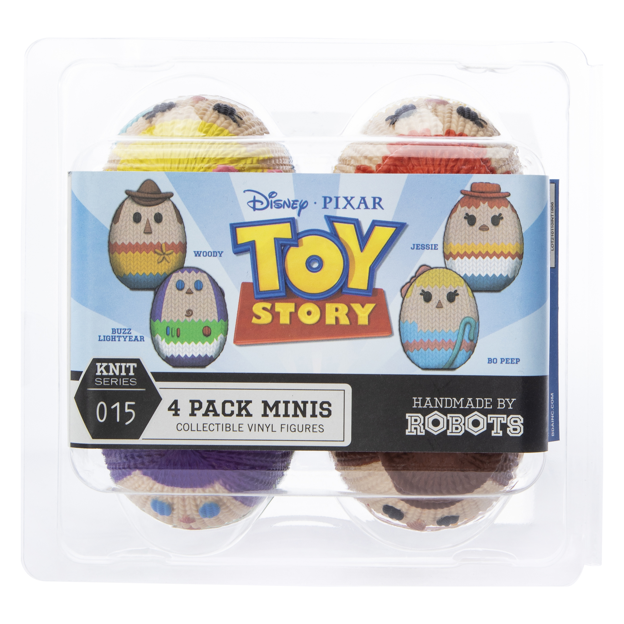 handmade by robots™ Toy Story mini vinyl figures 4-count