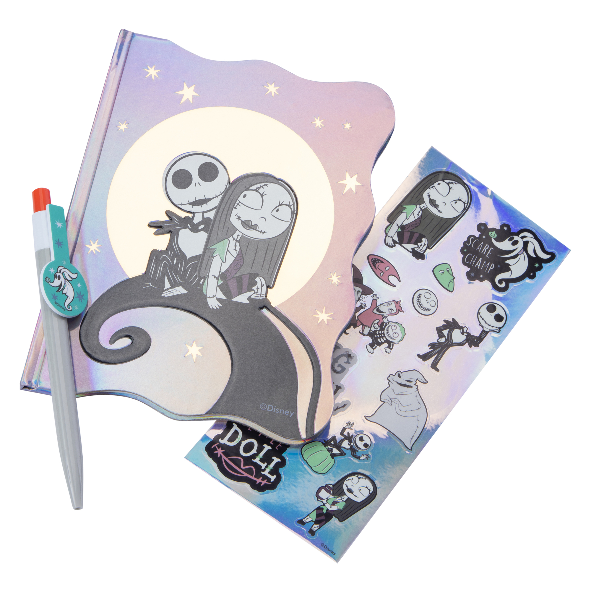 The Nightmare Before Christmas Journal Activity Set