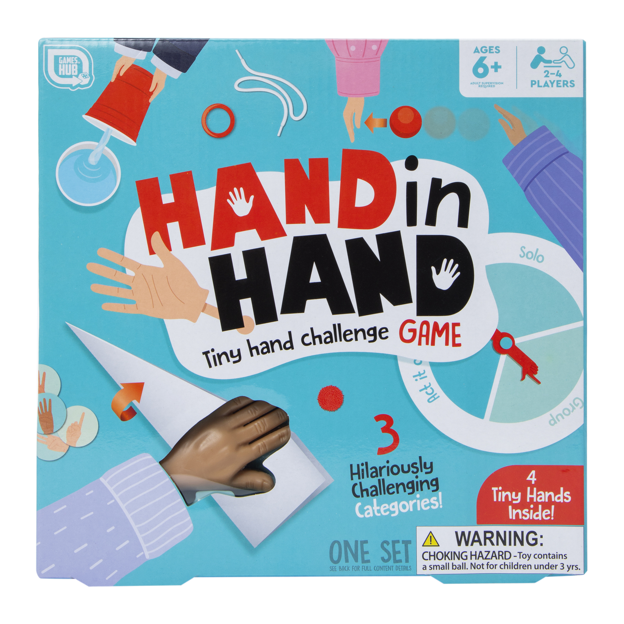 hand in hand: tiny hand challenge game