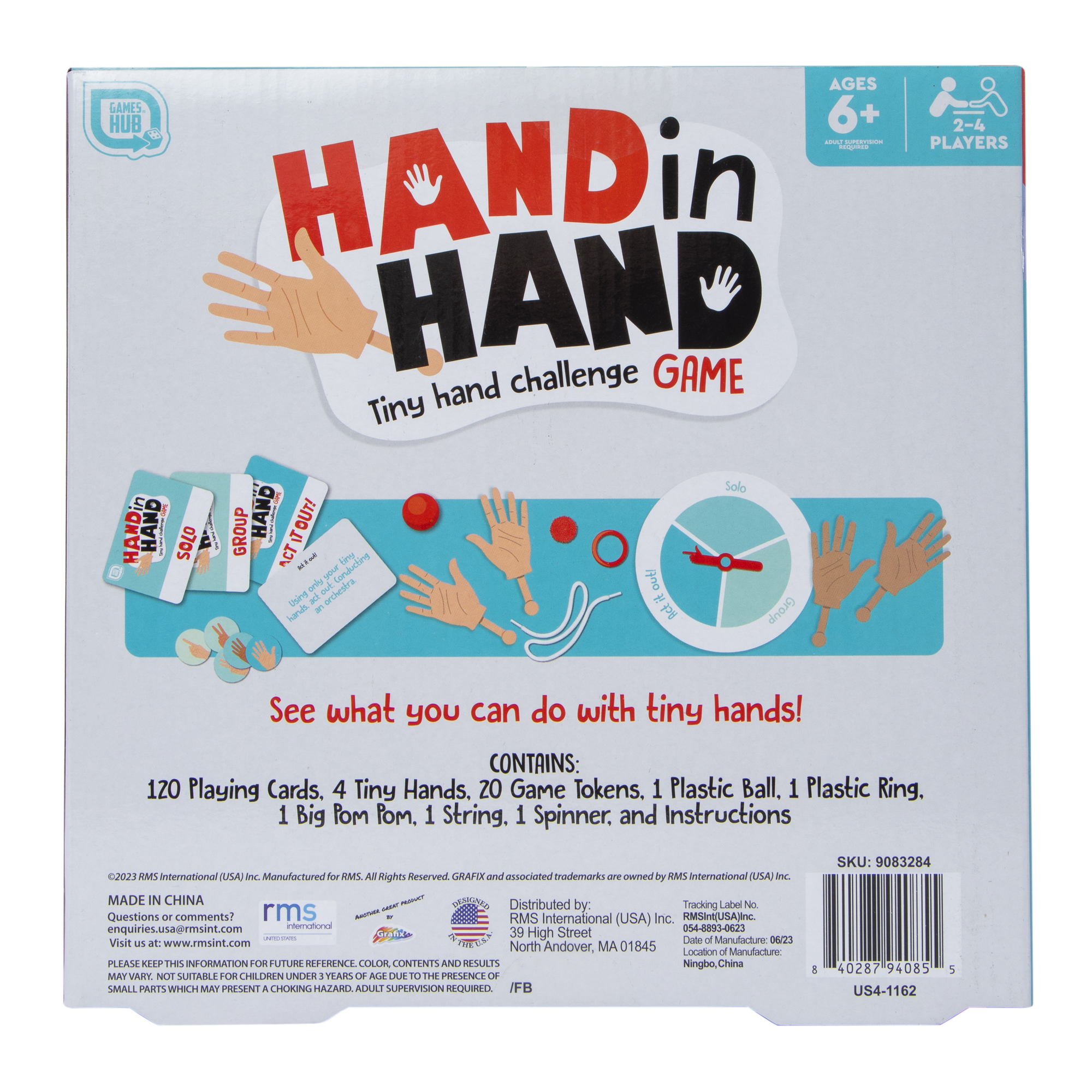 hand in hand: tiny hand challenge game