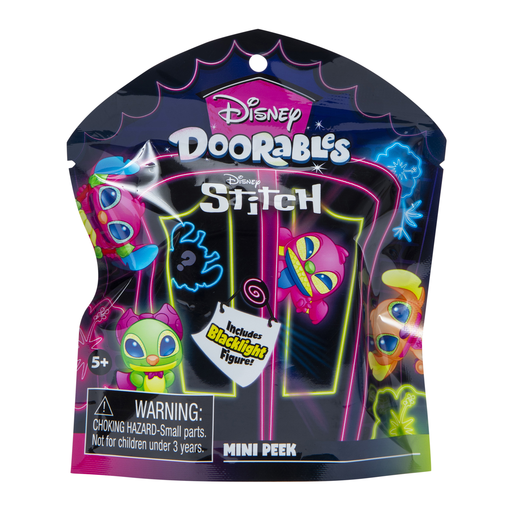 Disney Doorables Blacklight Stitch Blind Bag