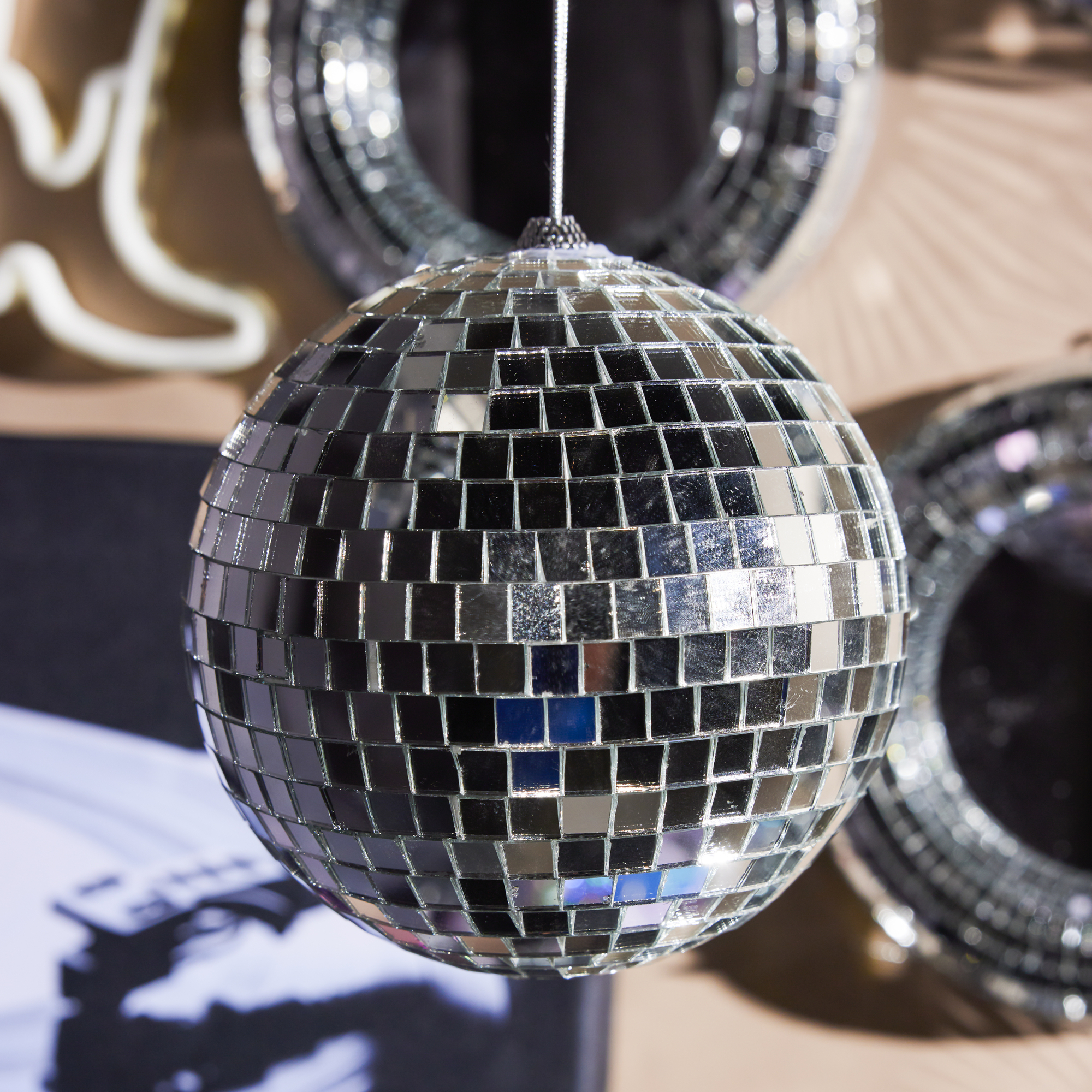 large disco ball 8in