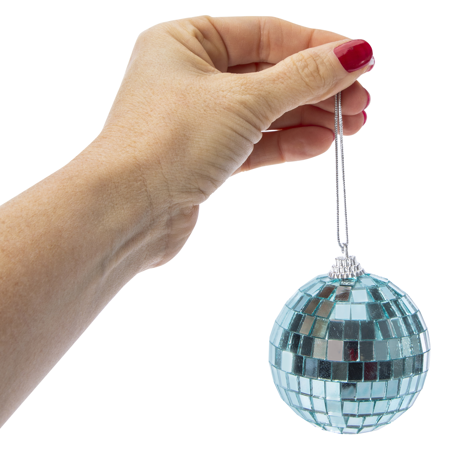 mini disco ball ornament 2.7in