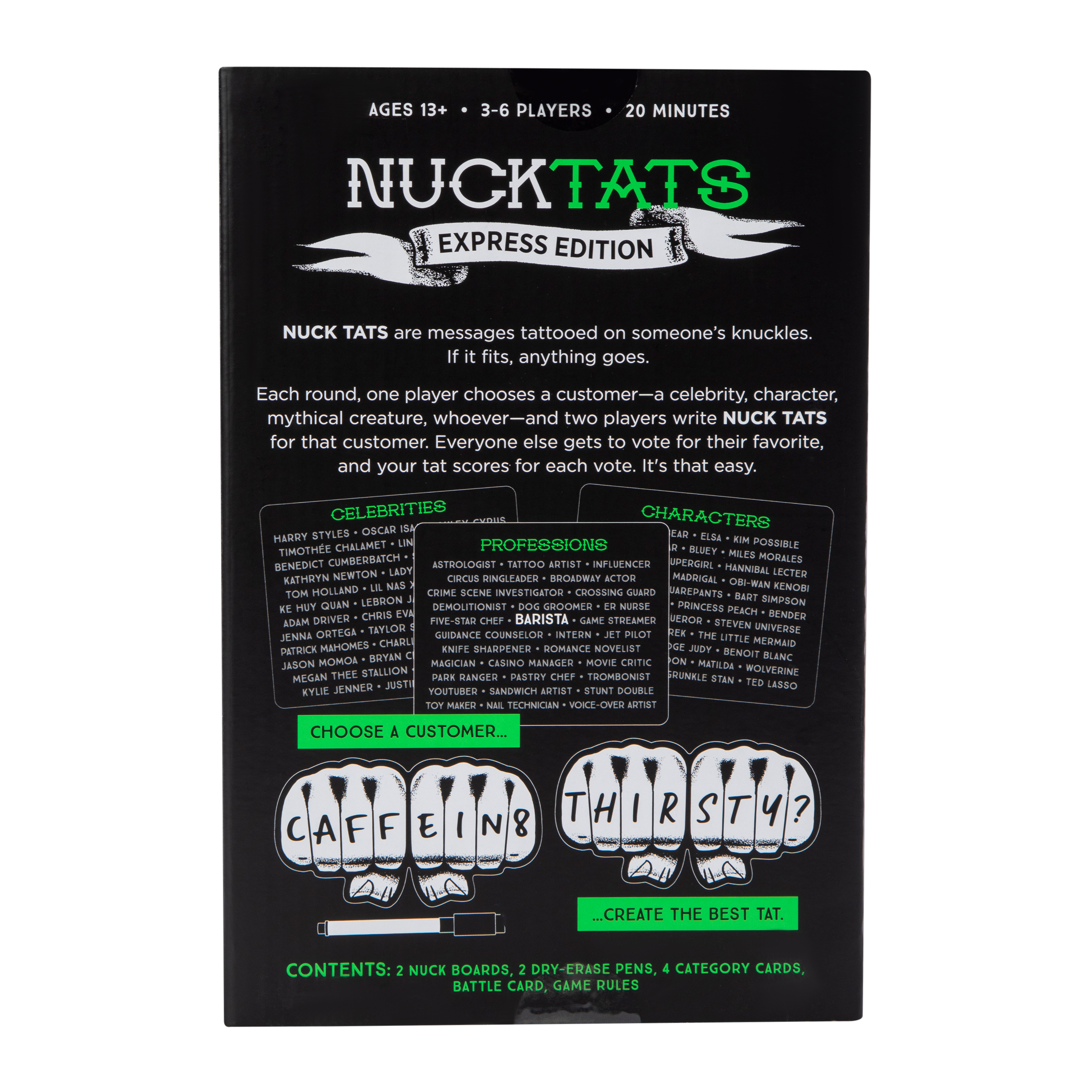 Funko Games Nuck Tats Express Edition Party Game