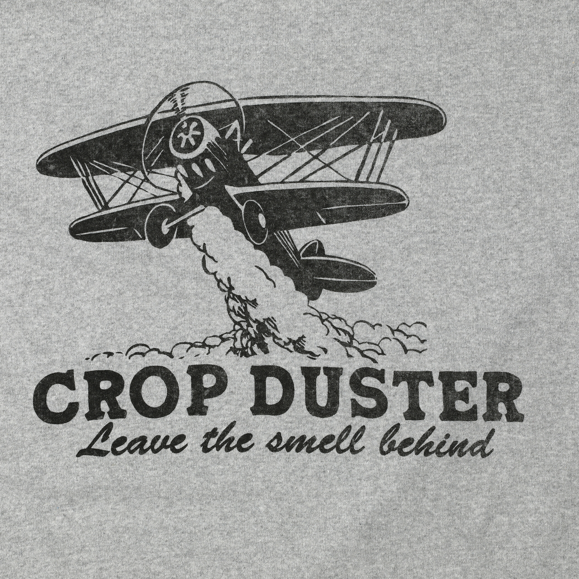 Crop Duster Airplane Graphic Tee