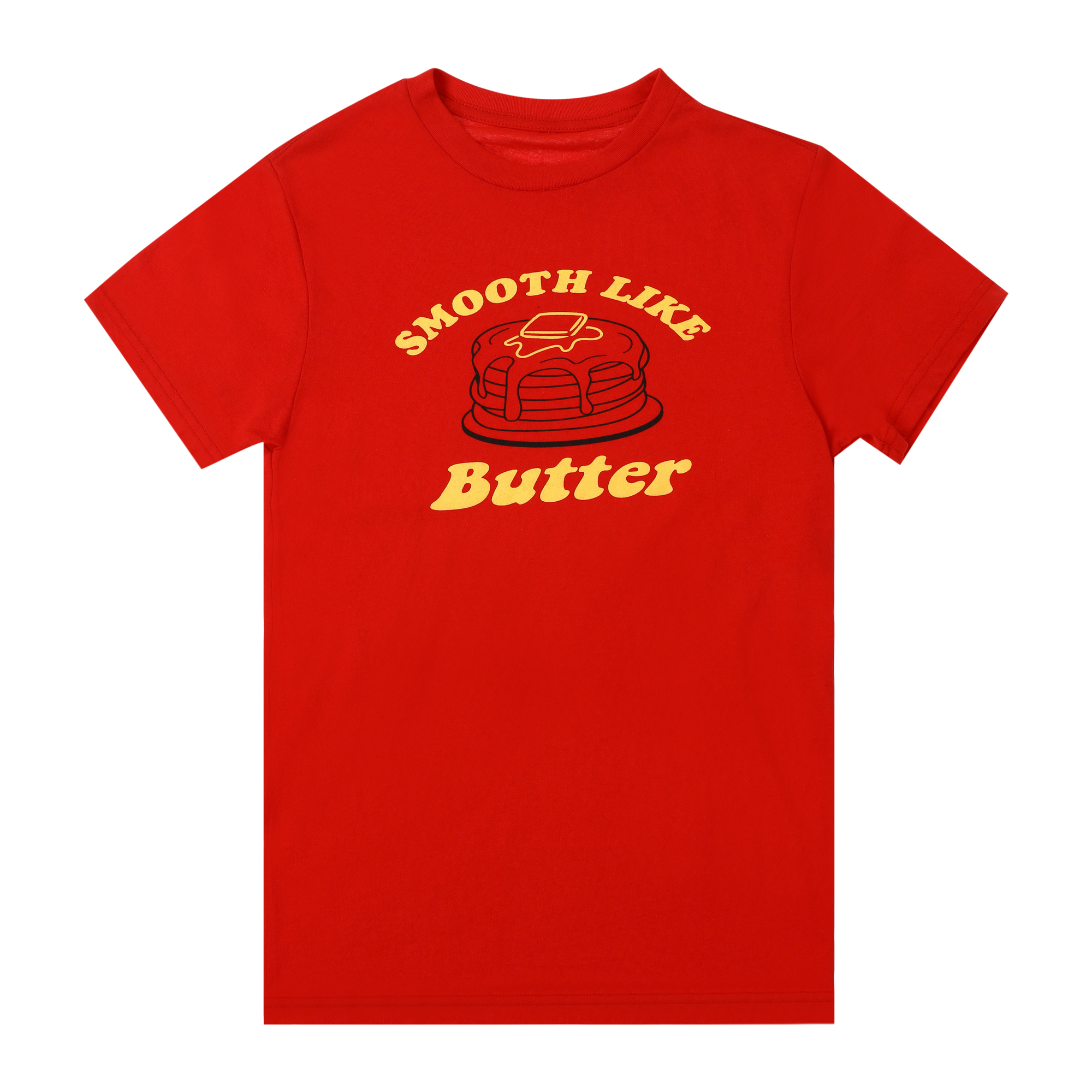 'smooth like butter' retro graphic tee