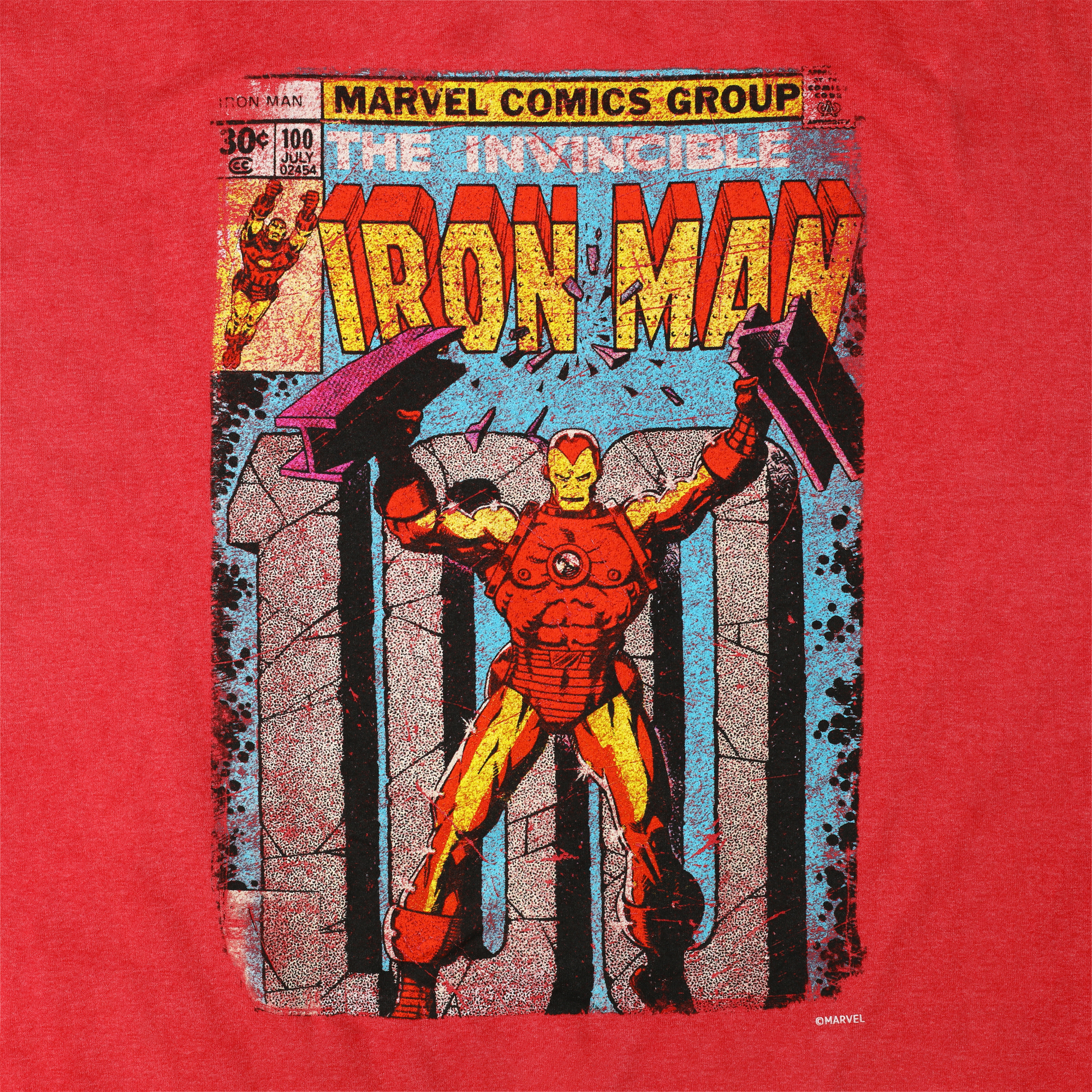 Vintage Iron Man Graphic Tee