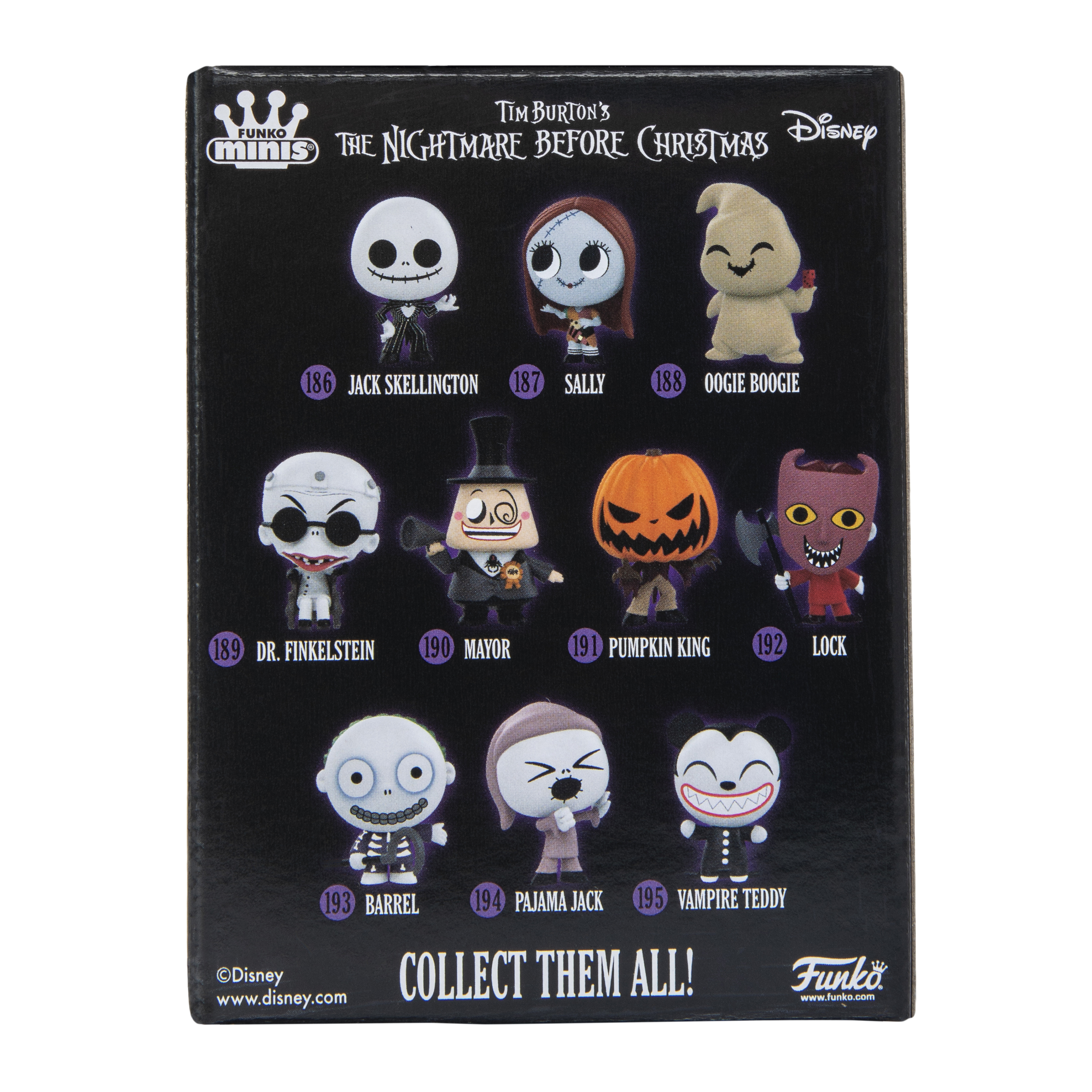 Funko Minis Disney Tim Burton's The Nightmare Before Christmas Sally vinyl figure