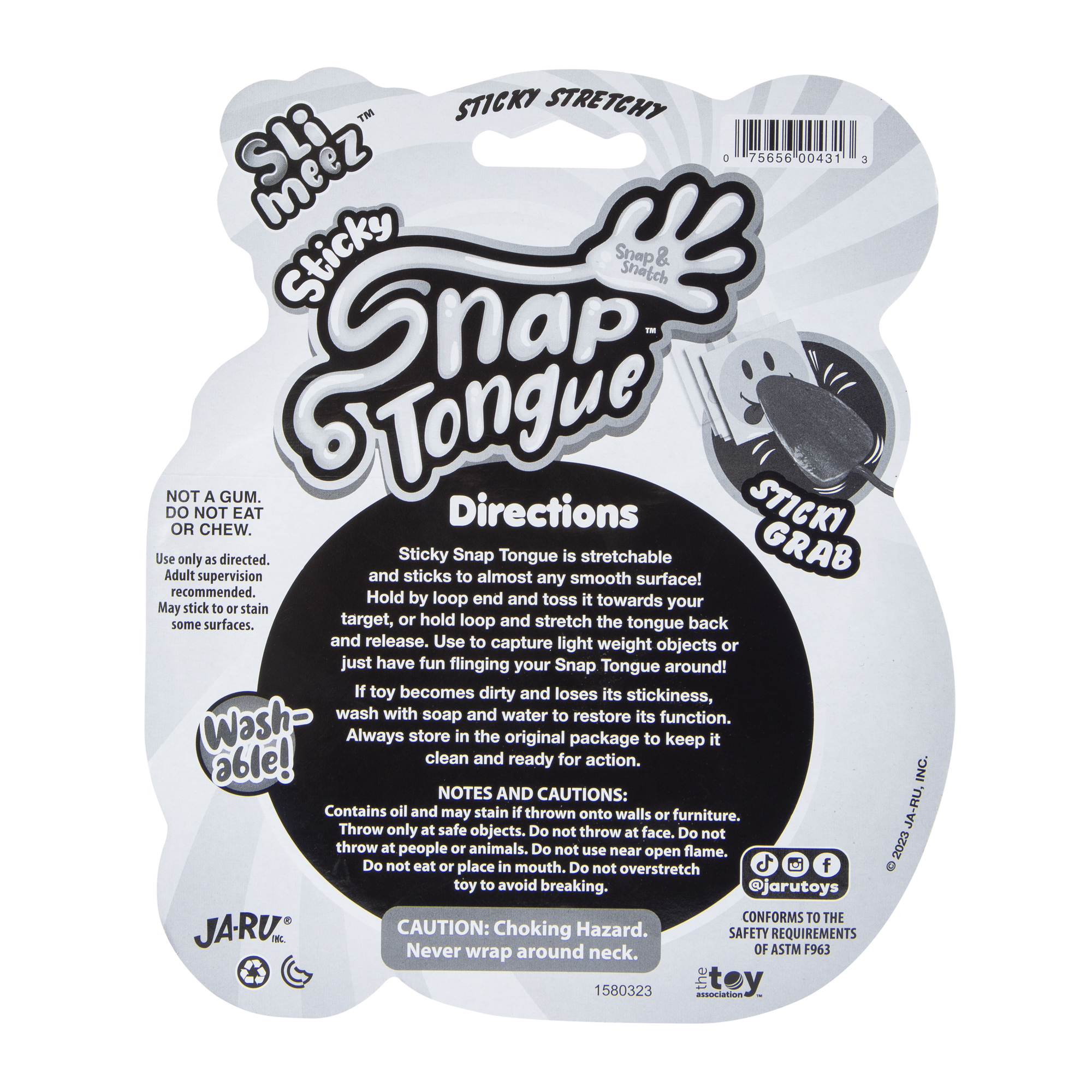 slimeez™ sticky snap tongue