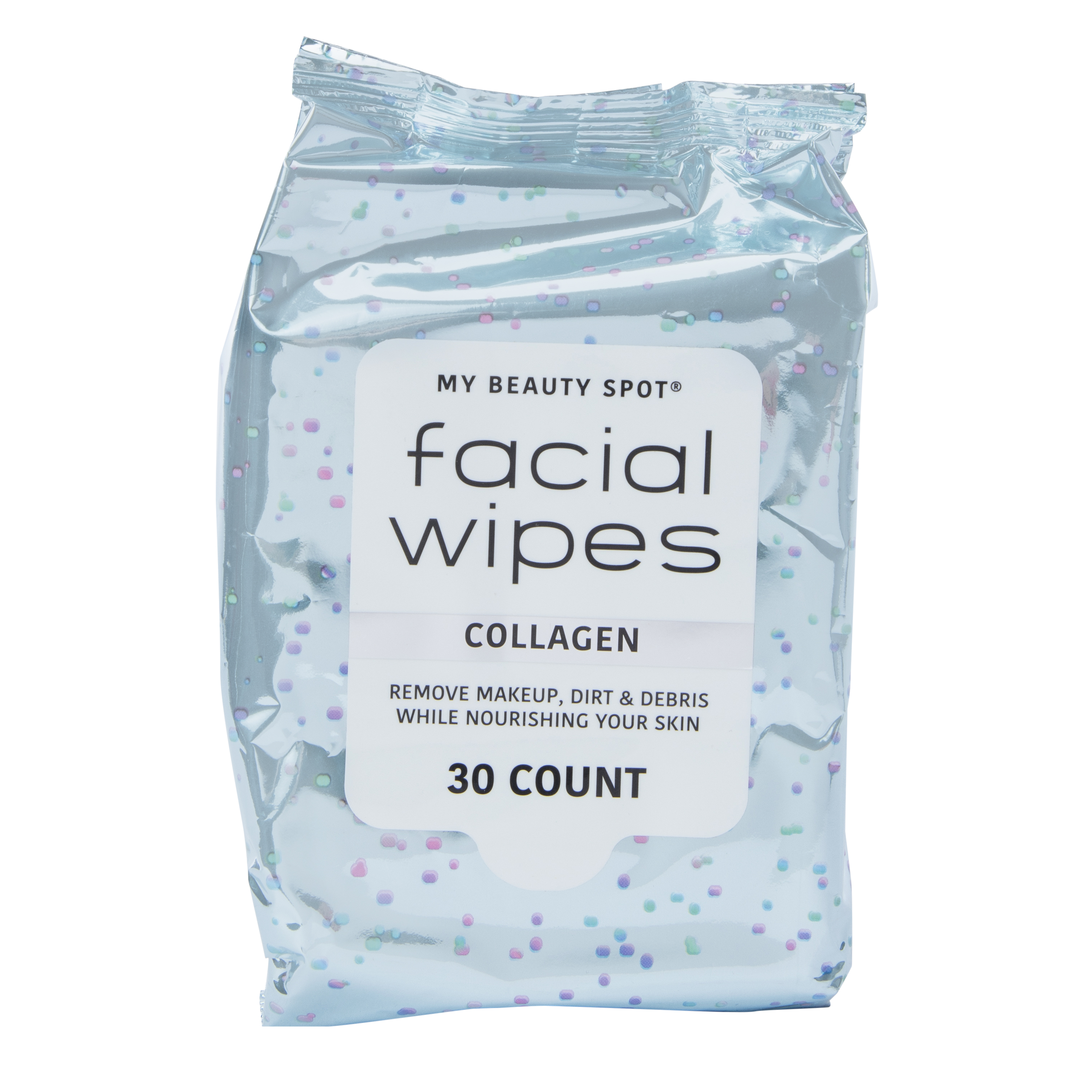 my beauty spot® facial wipes 30-count