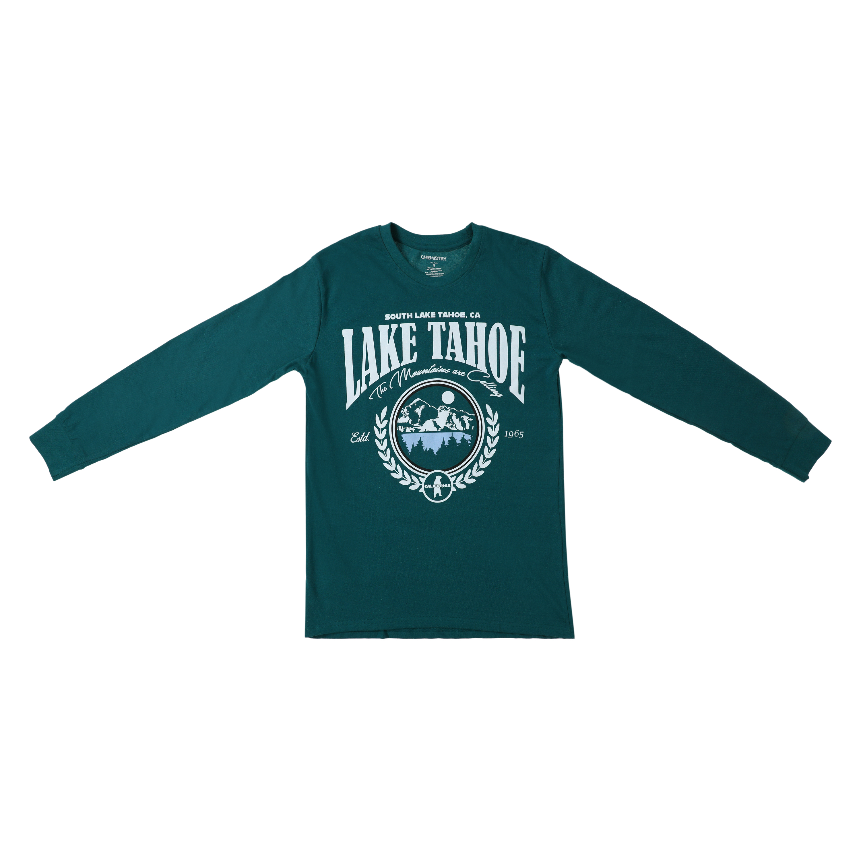 Women's Oversized Lake Tahoe Print Graphic Tee, Women's Tops