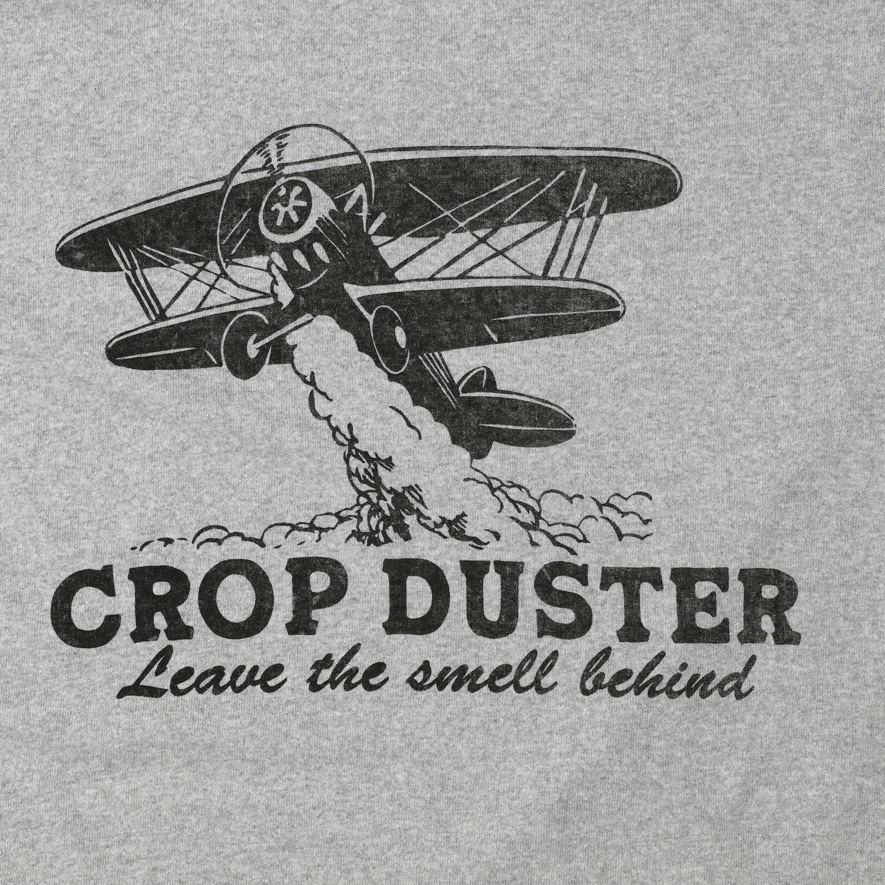 Crop Duster Airplane Graphic Tee