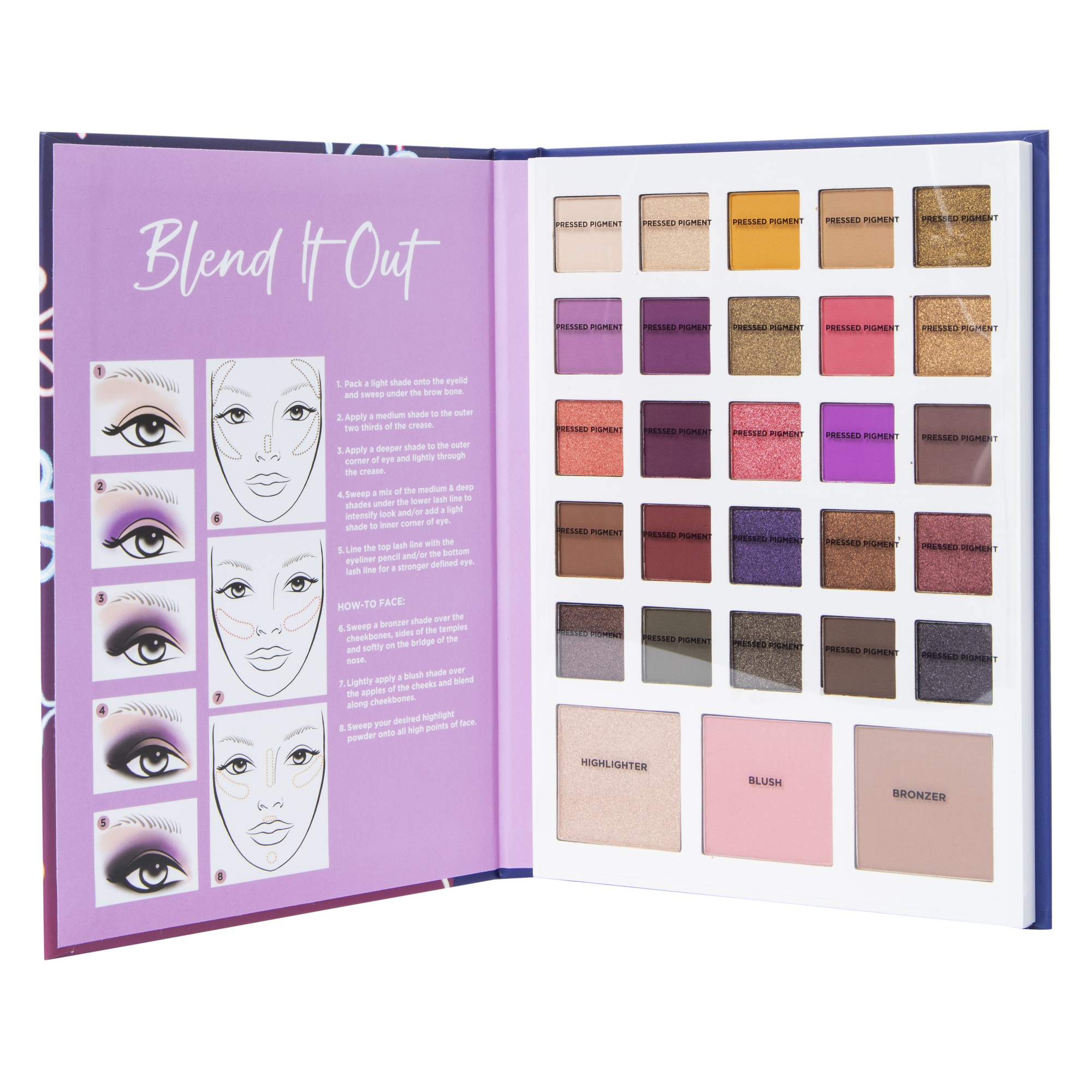 Profusion Eye & Face Beauty Book 28-Piece Set