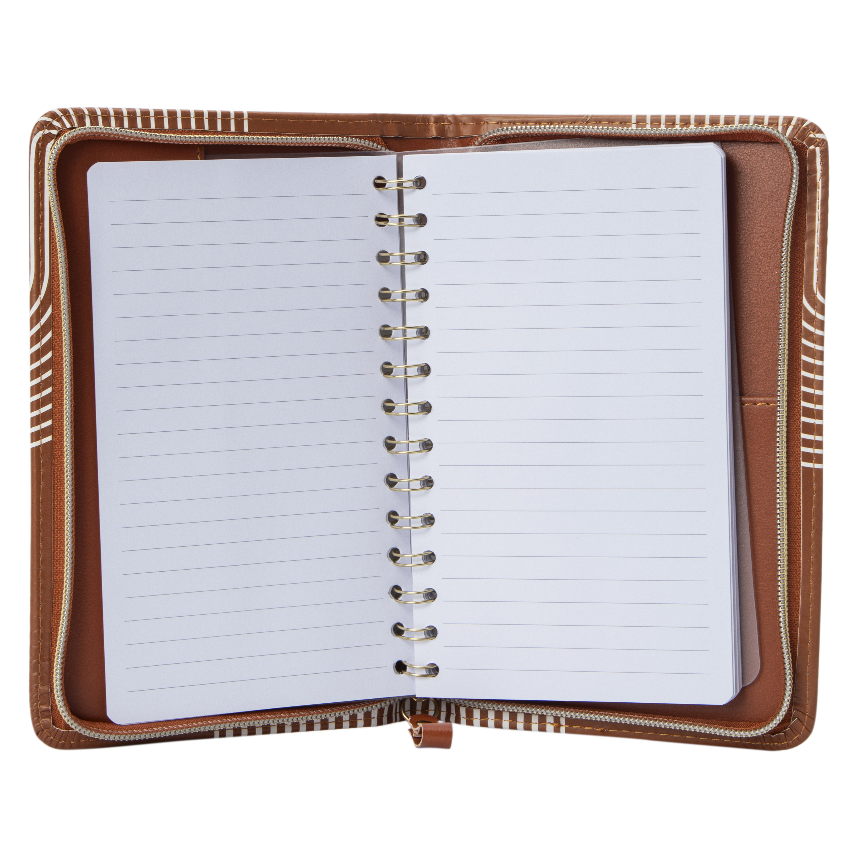 Padded Zipper Journal 6in x 8in