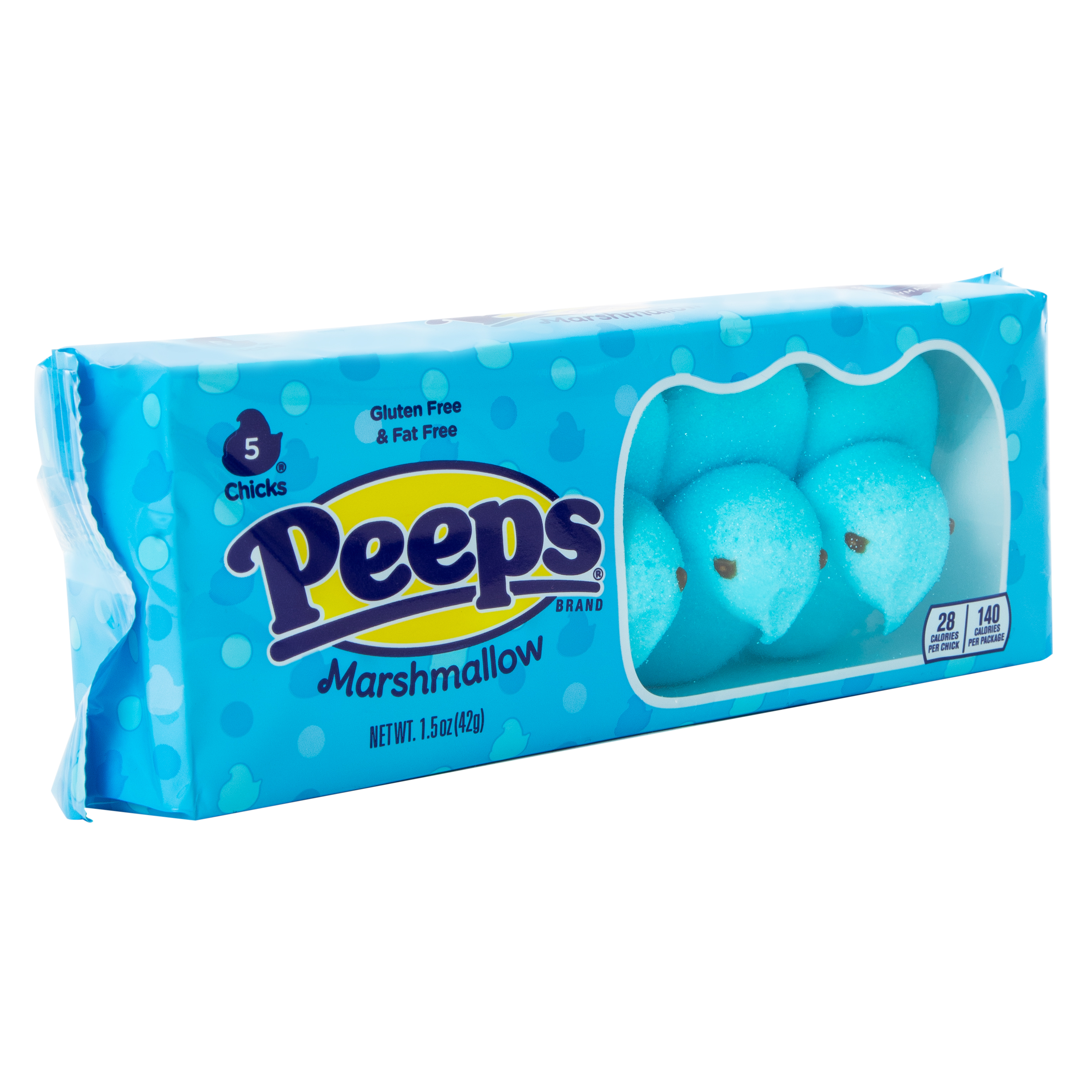 Peeps® Blue Marshmallow Chicks 5-Count