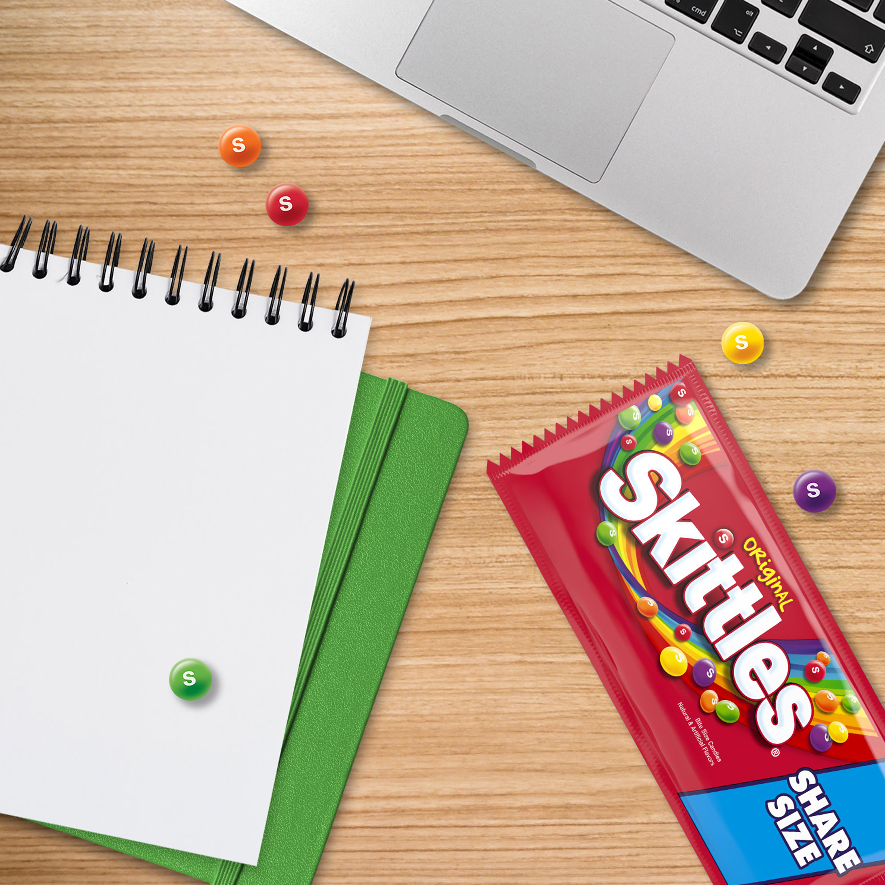 SKITTLES Original Chewy Candy, Share Size, 4 oz Bag
