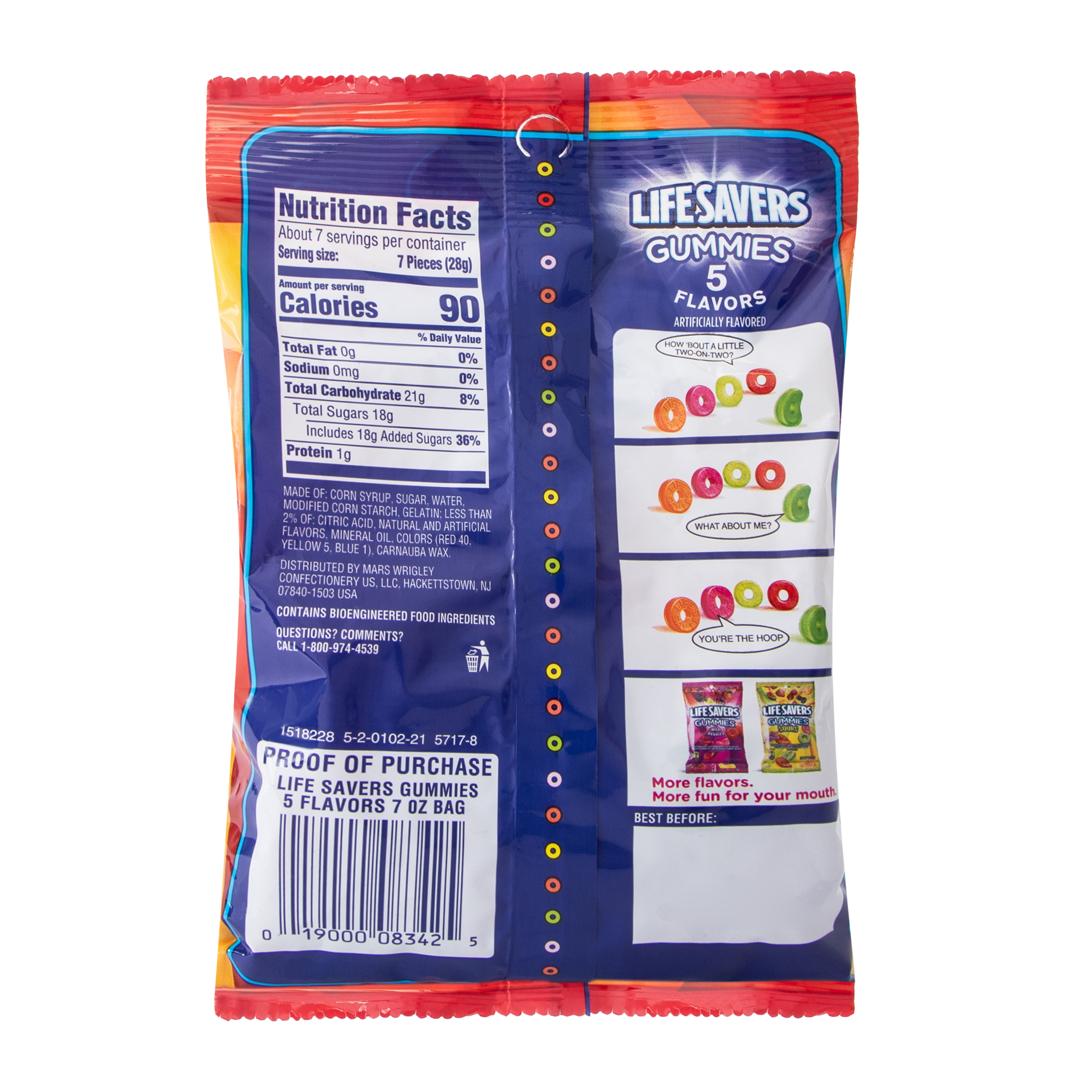 Lifesavers® Gummies 5-Flavors 7oz