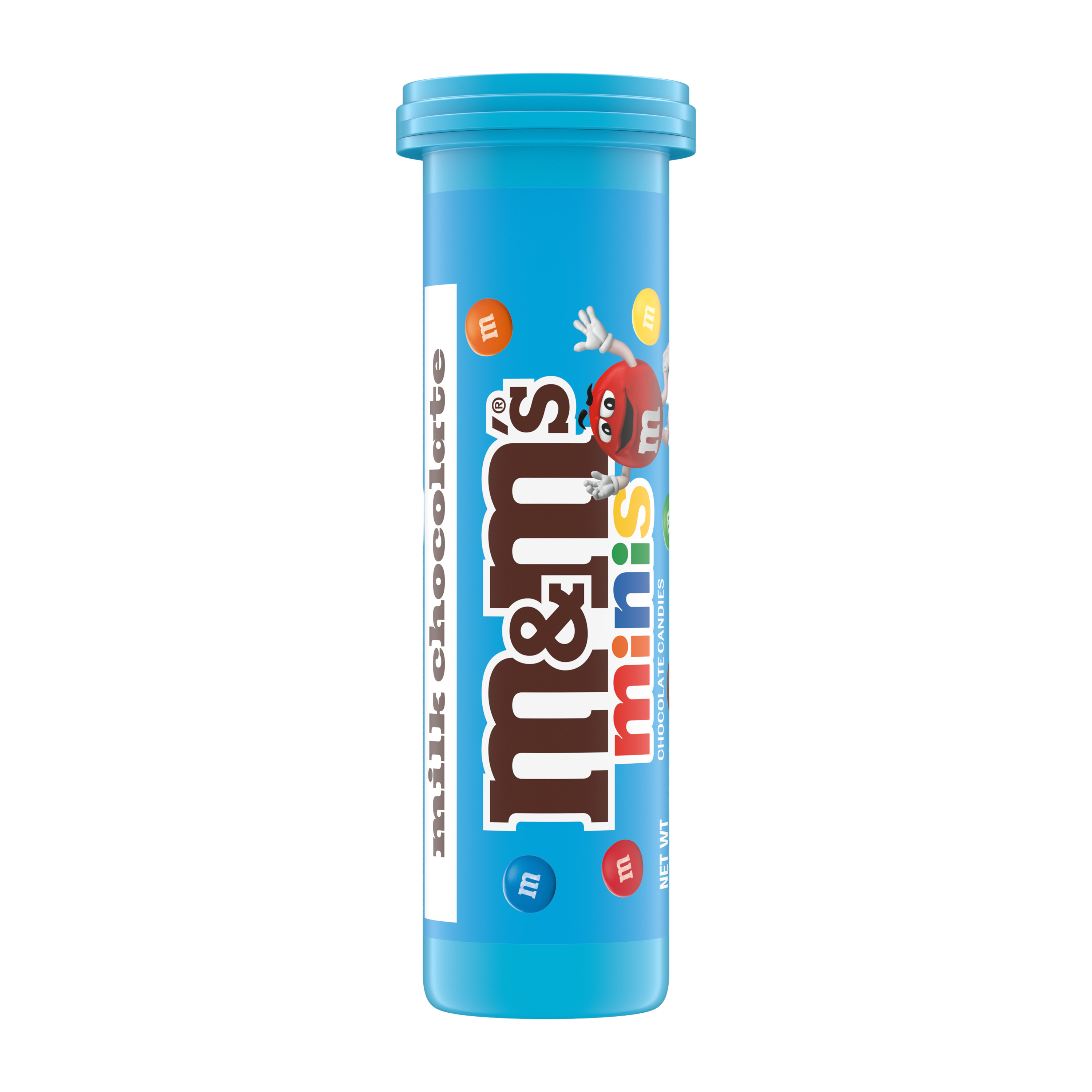 M&M'S MINIS Milk Chocolate Candy, 1.08 oz Tube (Package May Vary)